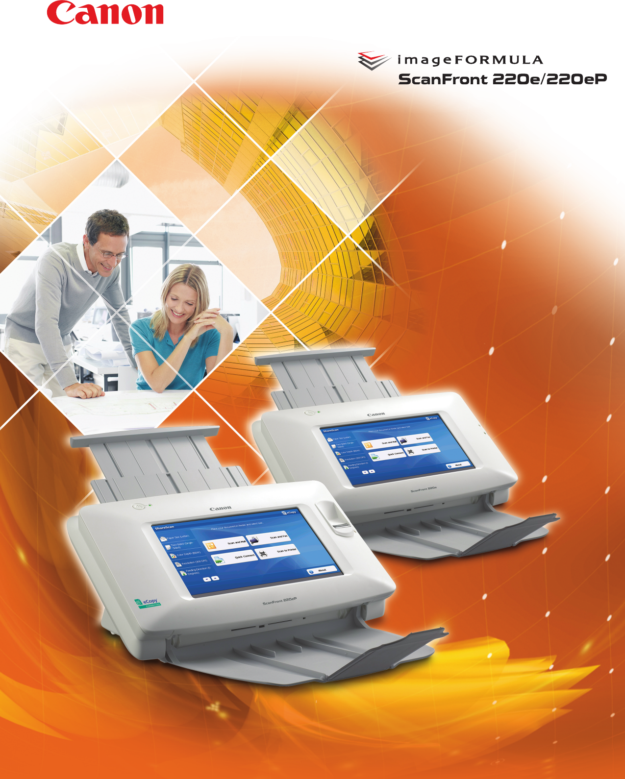 Page 1 of 6 - Canon Canon-Imageformula-Scanfront-220E-Read-Only-Brochure-  Canon-imageformula-scanfront-220e-read-only-brochure