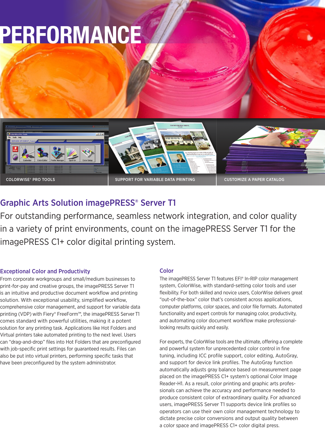 Page 2 of 4 - Canon Canon-Imagepress-C1-Read-Only-Brochure-  Canon-imagepress-c1-read-only-brochure