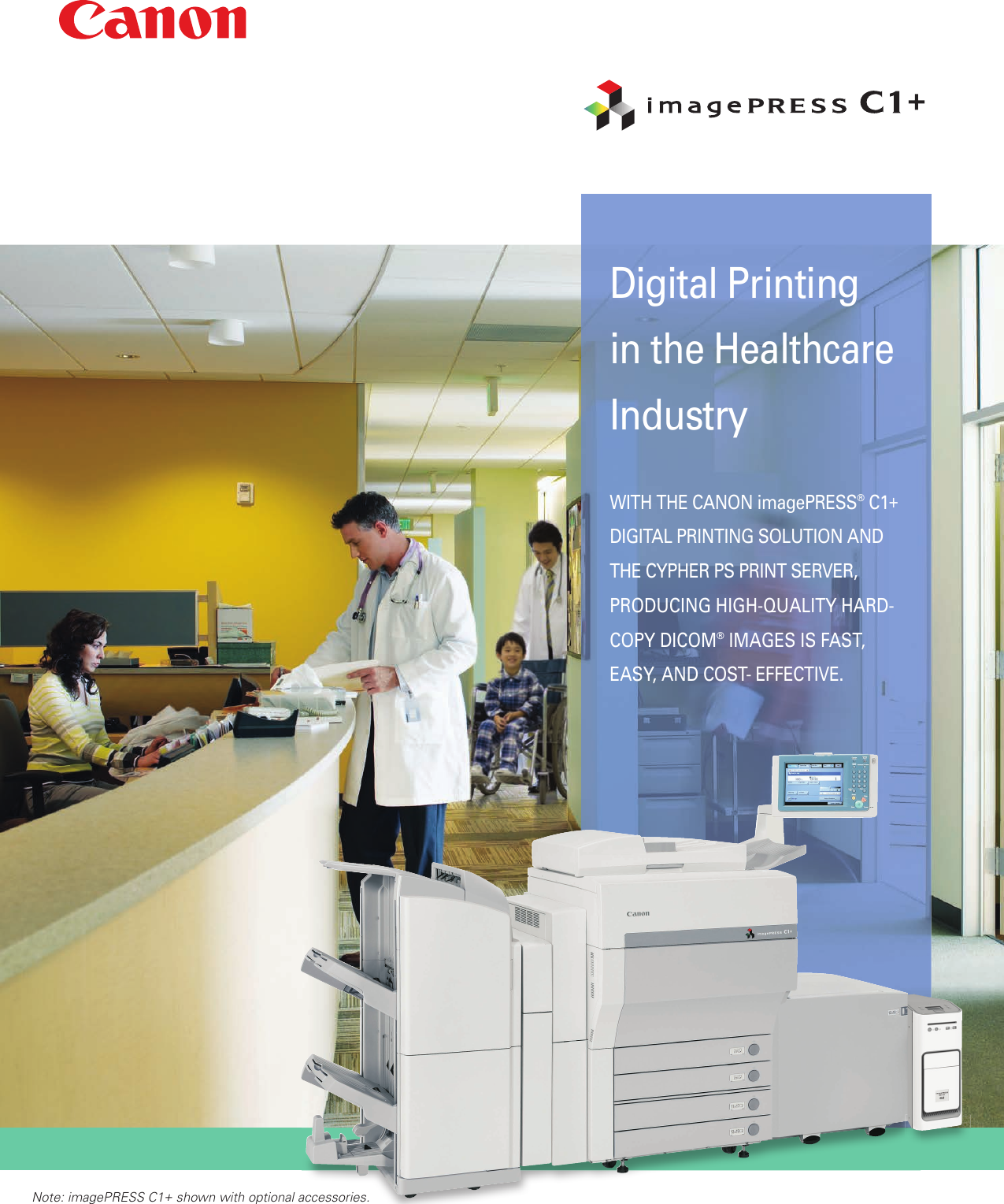 Page 1 of 4 - Canon Canon-Imagepress-C1-Read-Only-Brochure-  Canon-imagepress-c1-read-only-brochure