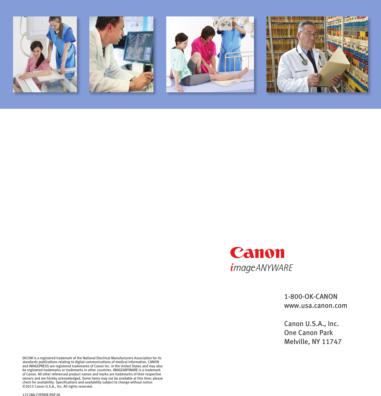 Page 4 of 4 - Canon Canon-Imagepress-C1-Read-Only-Brochure-  Canon-imagepress-c1-read-only-brochure