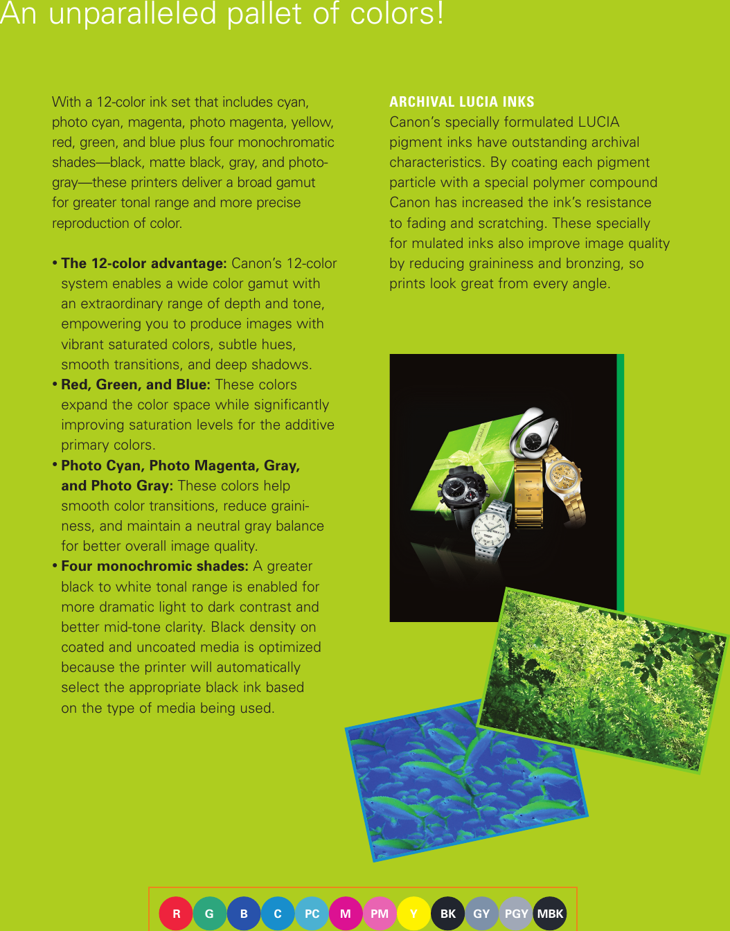 Page 4 of 8 - Canon Canon-Imageprograf-Ipf6200-Brochure-  Canon-imageprograf-ipf6200-brochure