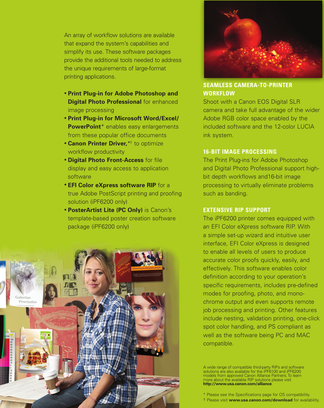 Page 6 of 8 - Canon Canon-Imageprograf-Ipf6200-Brochure-  Canon-imageprograf-ipf6200-brochure