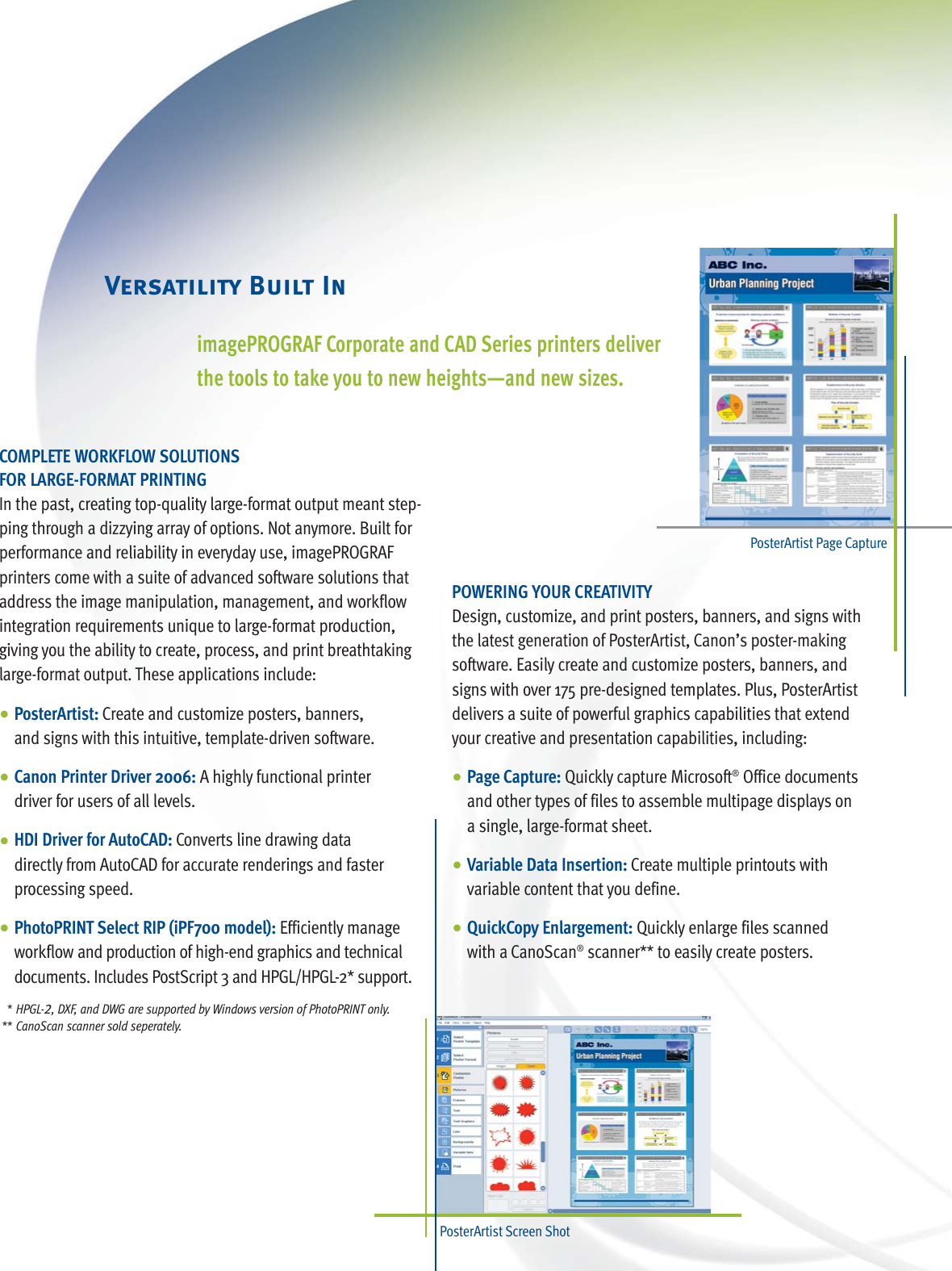 Page 6 of 10 - Canon Canon-Imageprograf-Ipf700-Users-Manual-  Canon-imageprograf-ipf700-users-manual