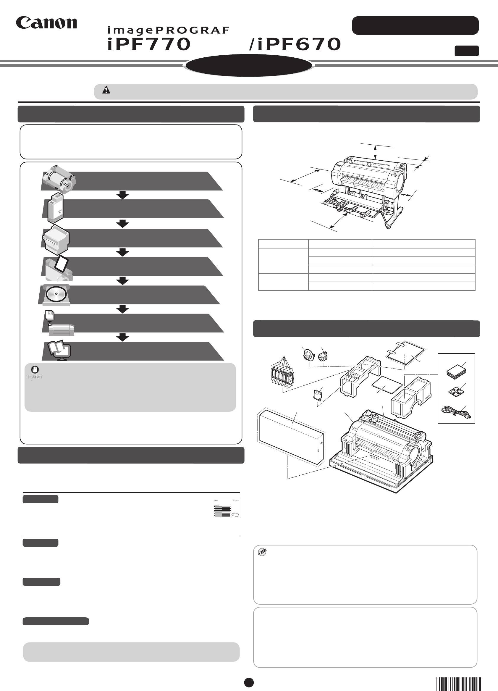 canon ipf670 network setup