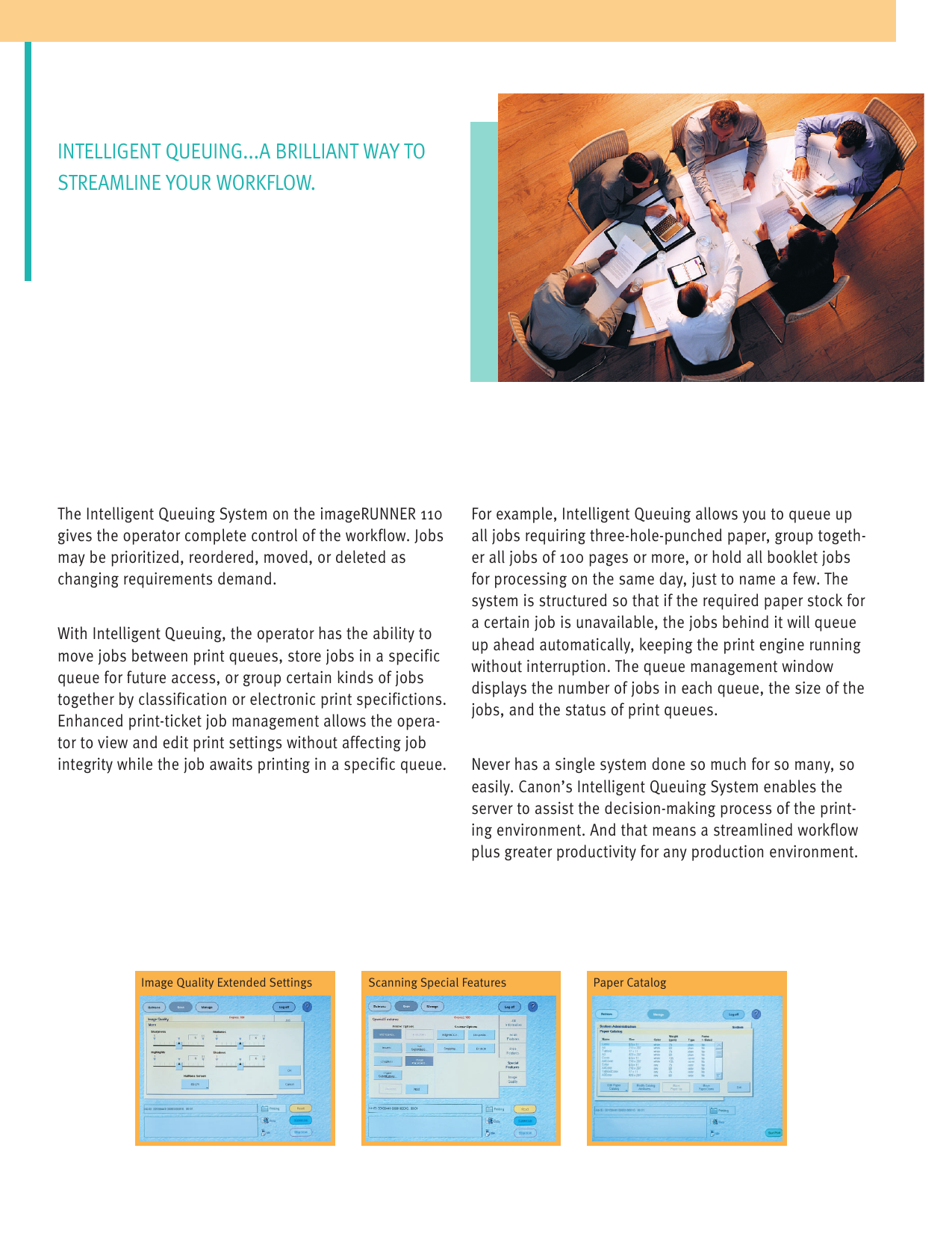 Page 9 of 12 - Canon Canon-Imagerunner-110-Brochure- 92688_Brochure.r3  Canon-imagerunner-110-brochure