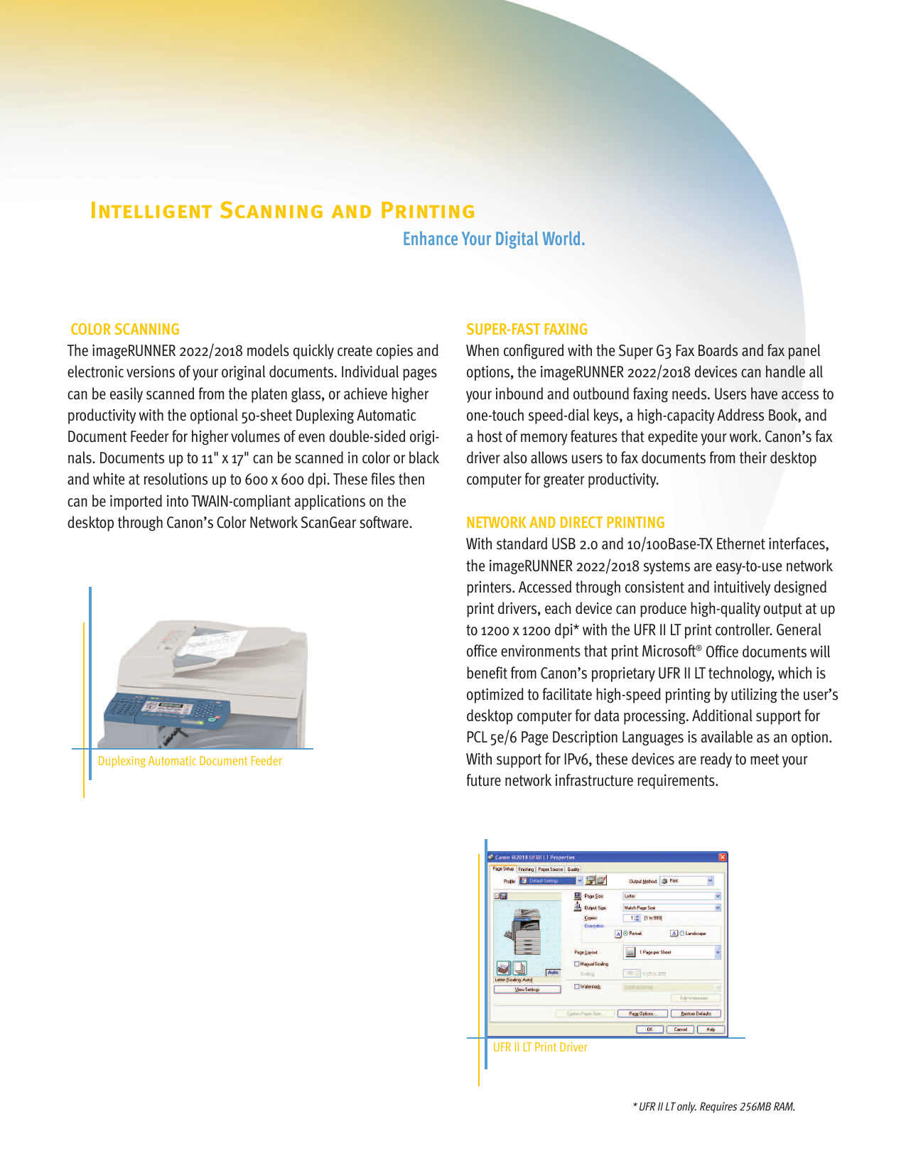 Page 5 of 8 - Canon Canon-Imagerunner-2018-High-Res-Print-Brochure-  Canon-imagerunner-2018--print-brochure