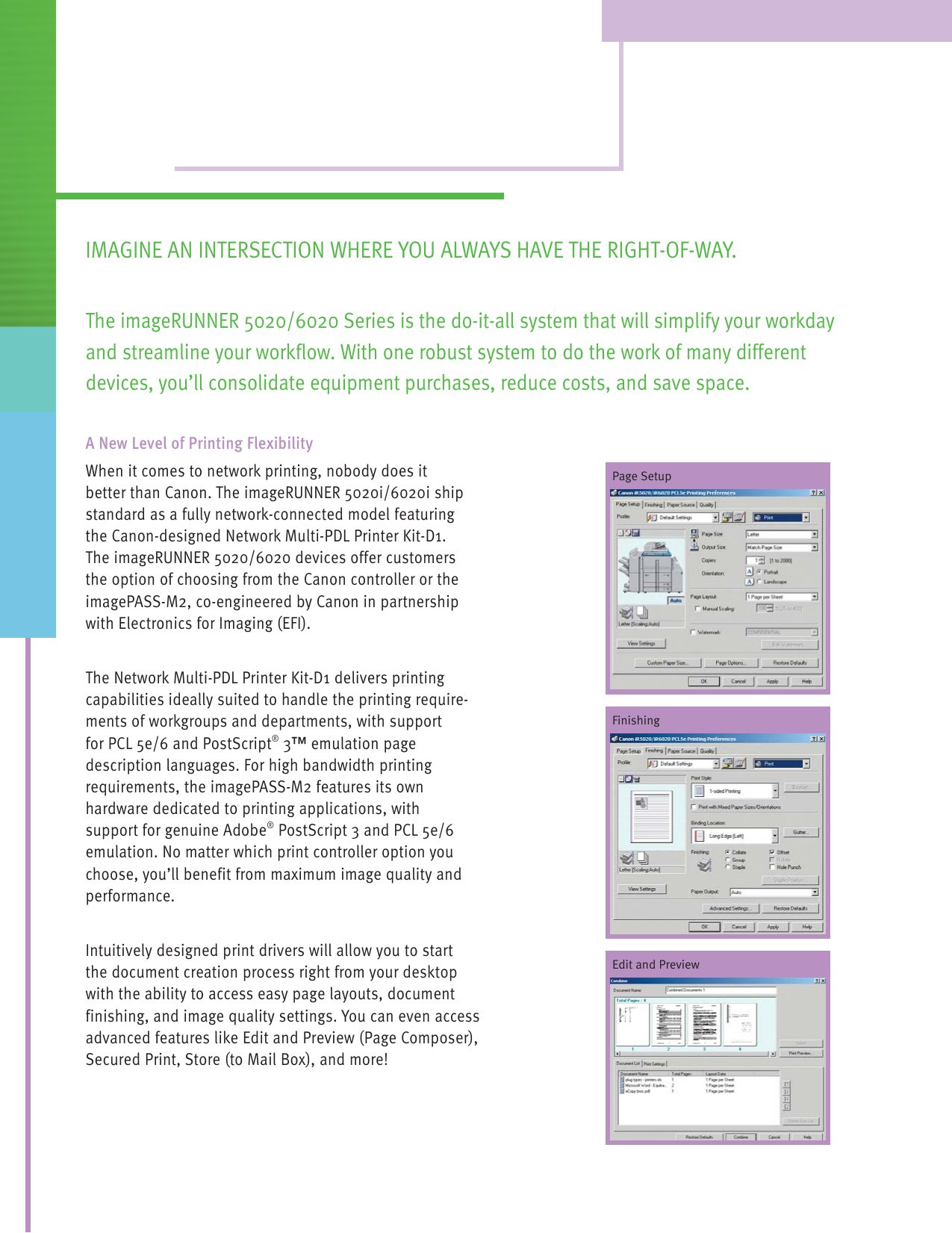 Page 8 of 12 - Canon Canon-Imagerunner-5020I-Brochure- Ir5020_6020_broch_013006  Canon-imagerunner-5020i-brochure