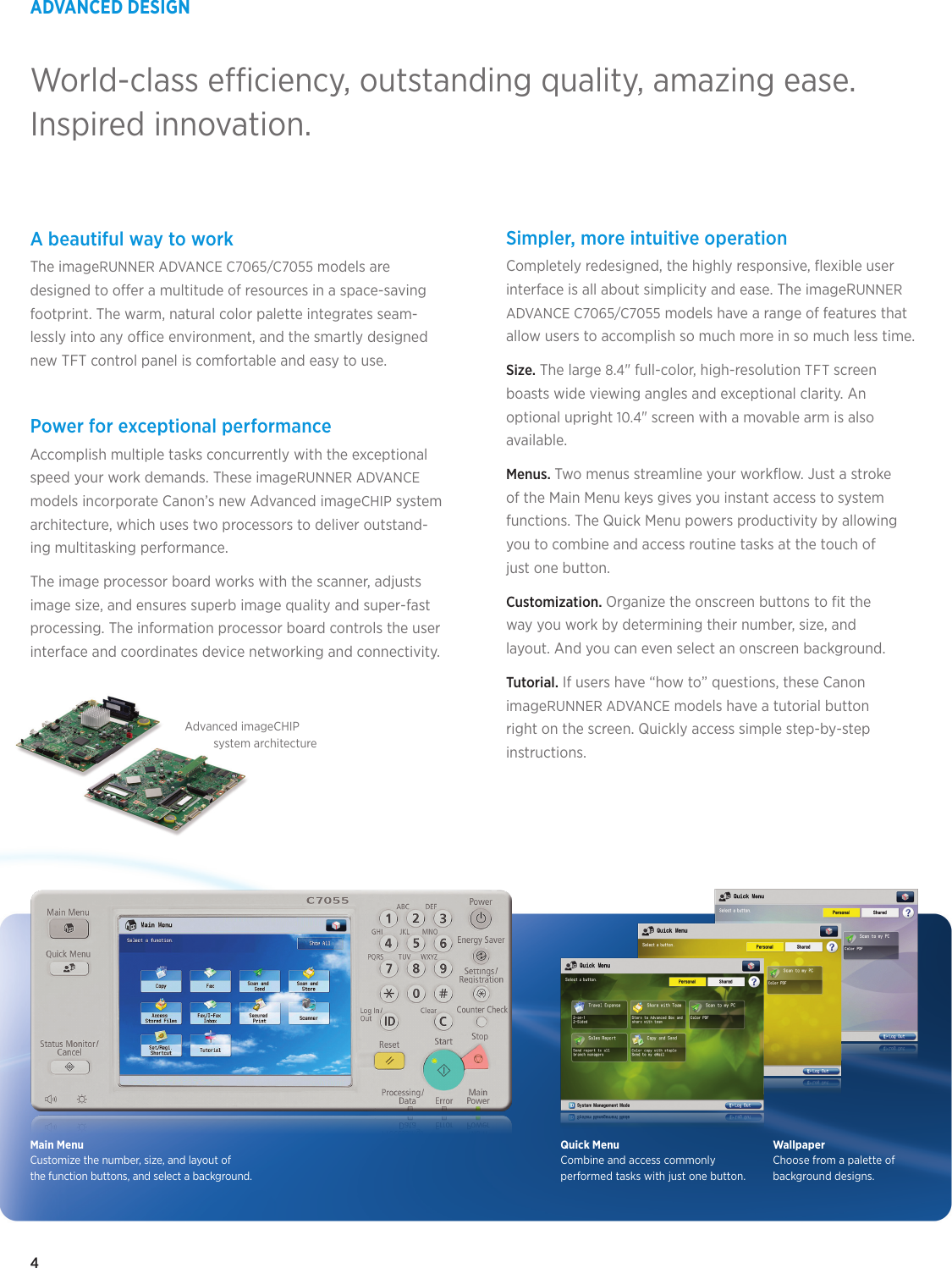 Page 4 of 12 - Canon Canon-Imagerunner-Advance-C7055-Users-Manual-  Canon-imagerunner-advance-c7055-users-manual