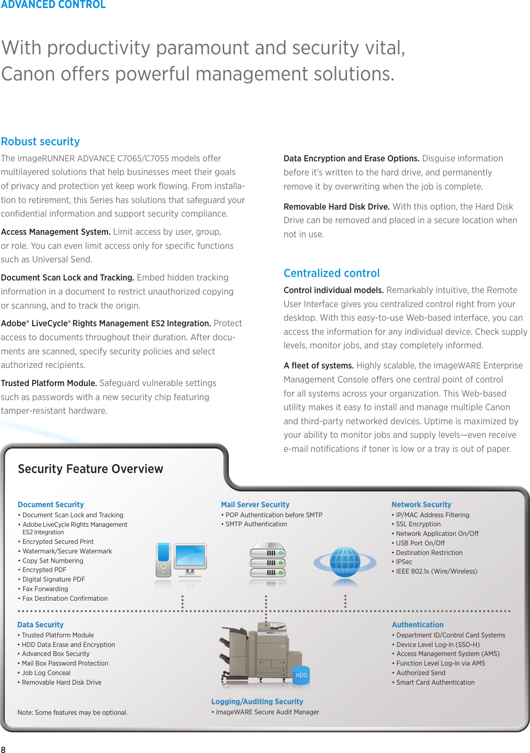 Page 8 of 12 - Canon Canon-Imagerunner-Advance-C7055-Users-Manual-  Canon-imagerunner-advance-c7055-users-manual