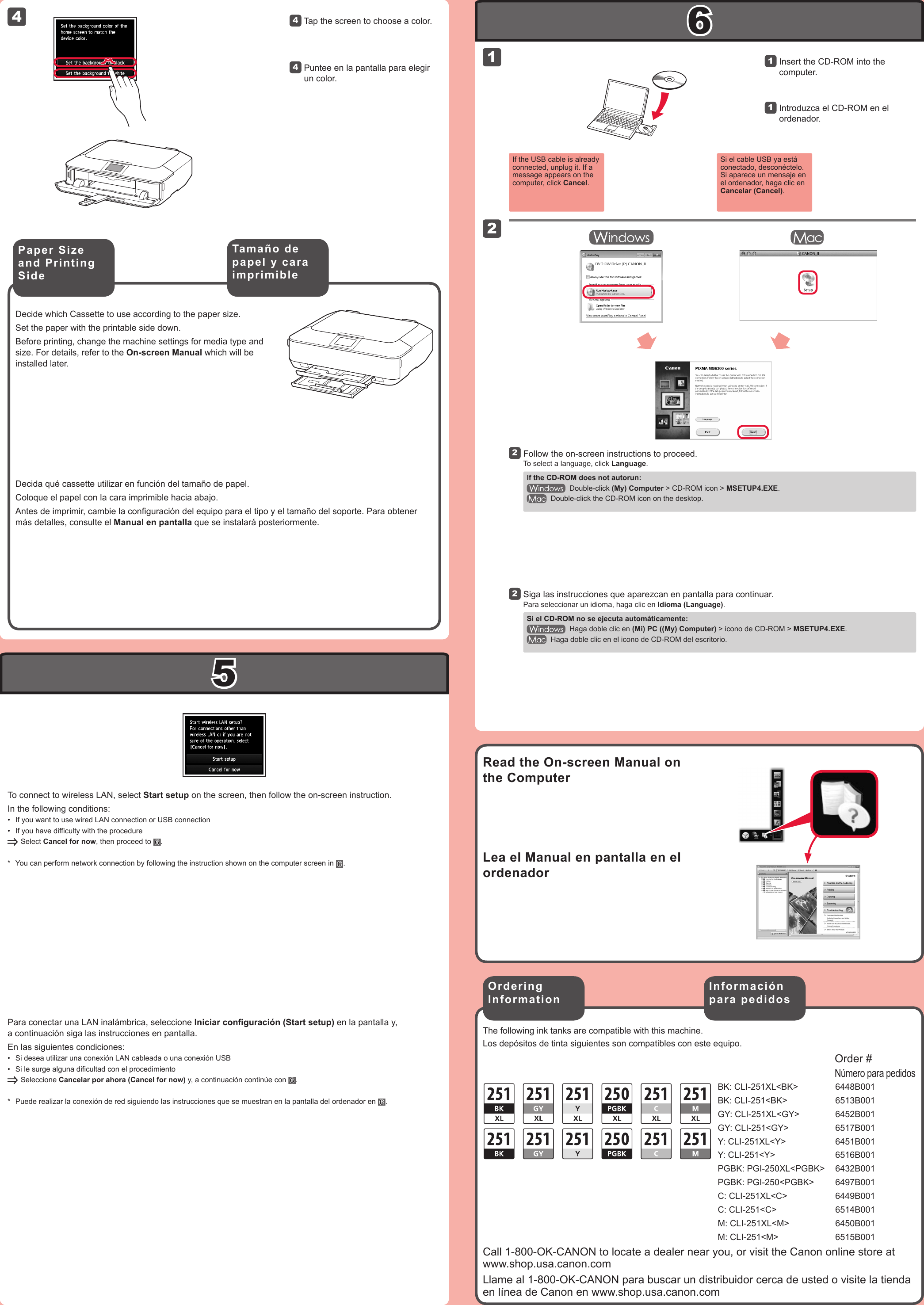 Canon Mg6320 White Users Manual