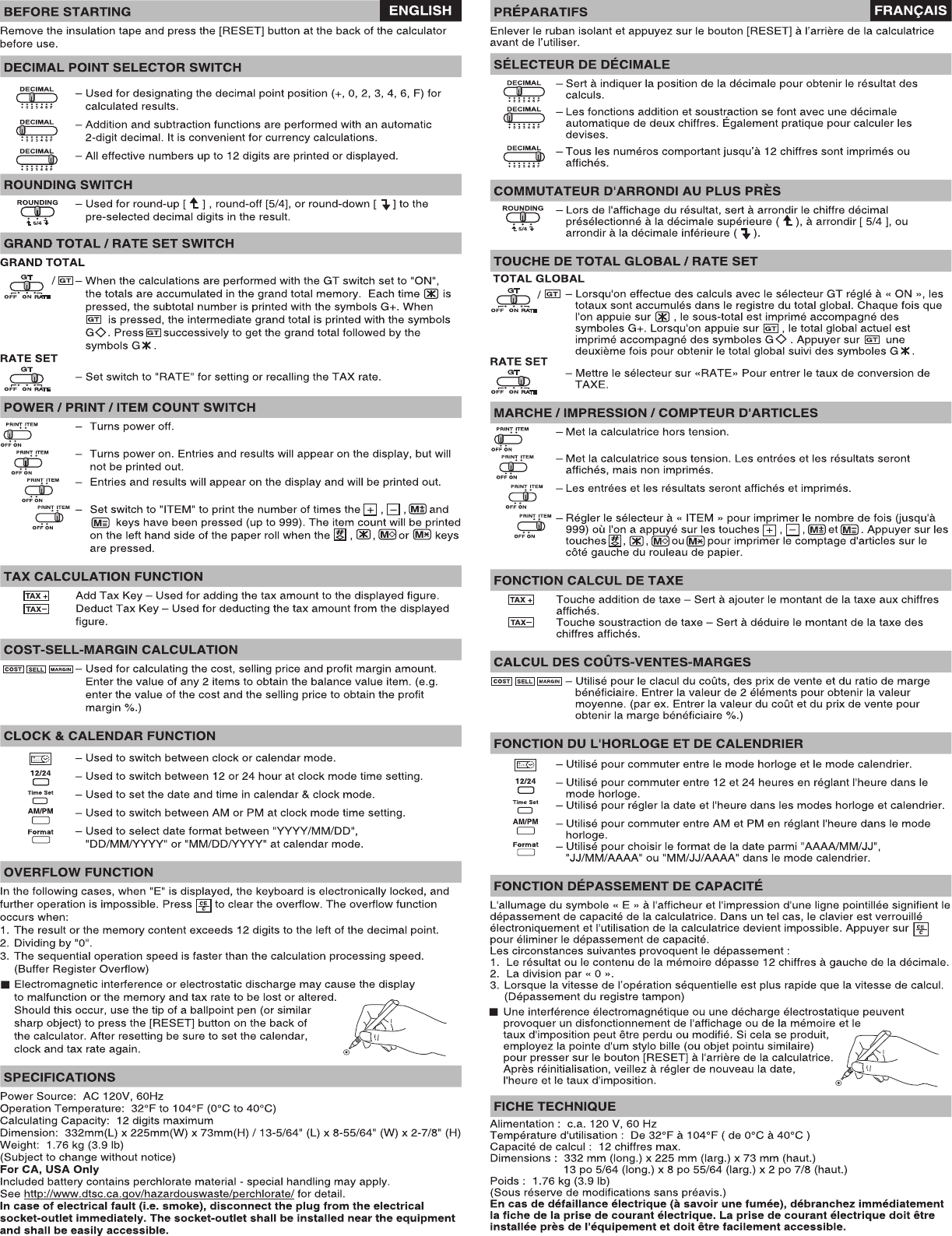 Page 2 of 4 - Canon Canon-Mp11Dx-Owners-Manual P170-DH -4