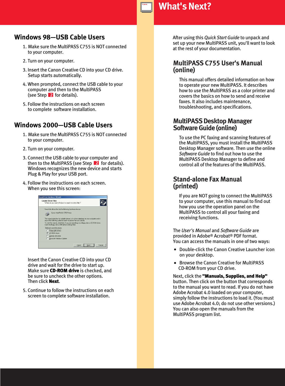 Page 6 of 7 - Canon Canon-Multipass-Printer-C755-Users-Manual-  Canon-multipass-printer-c755-users-manual