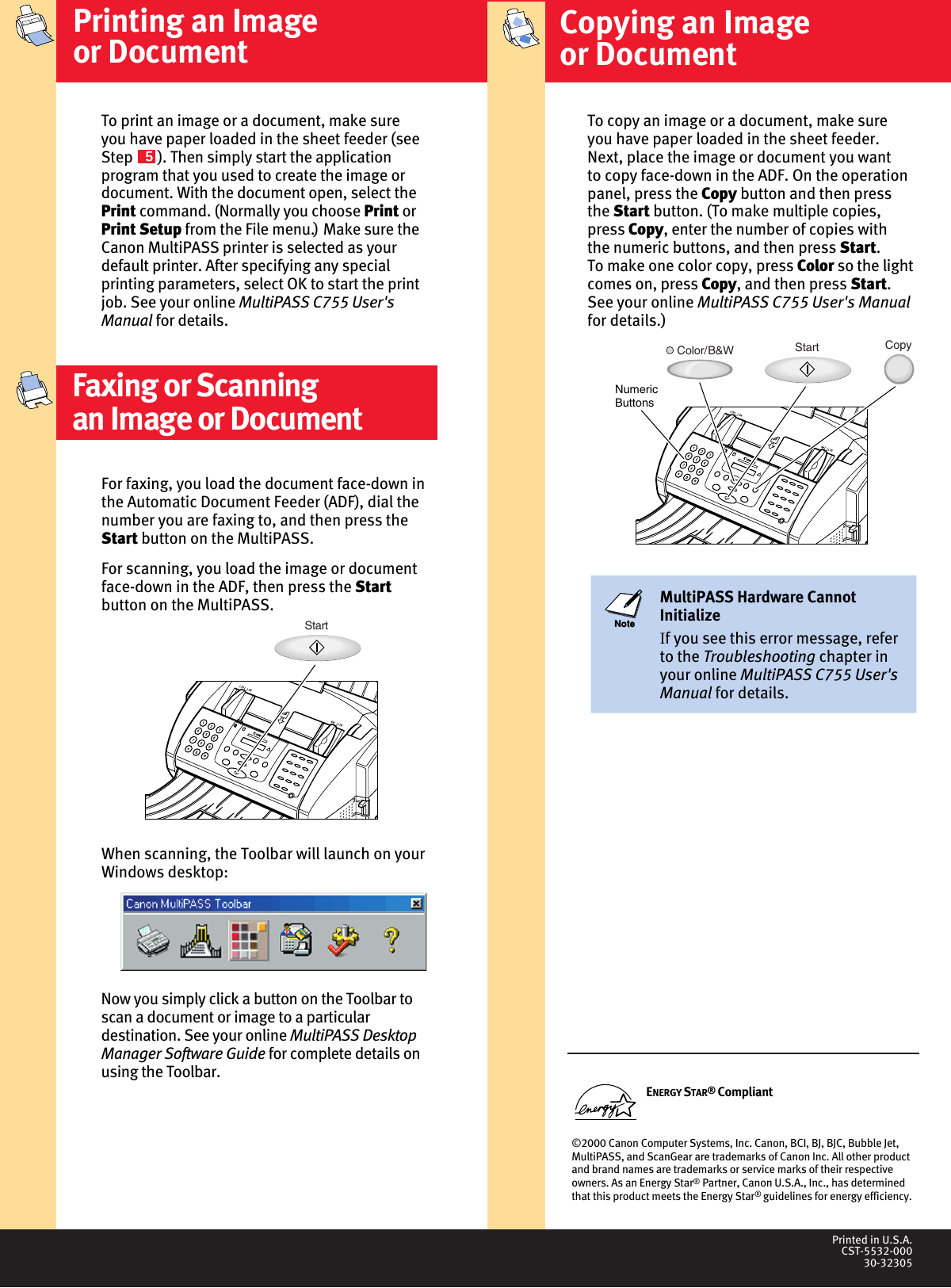 Page 7 of 7 - Canon Canon-Multipass-Printer-C755-Users-Manual-  Canon-multipass-printer-c755-users-manual