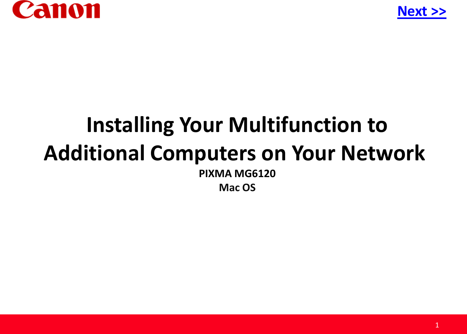 Canon Pixma Mg6120 Users Manual 1