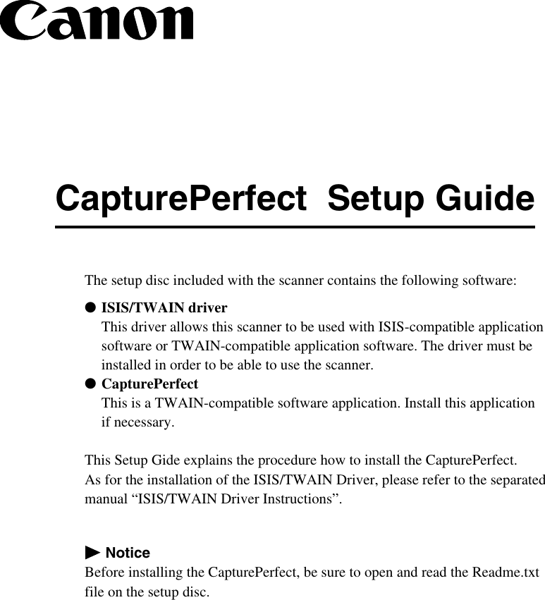 Page 1 of 4 - Canon Canon-Scanner-Users-Manual-  Canon-scanner-users-manual