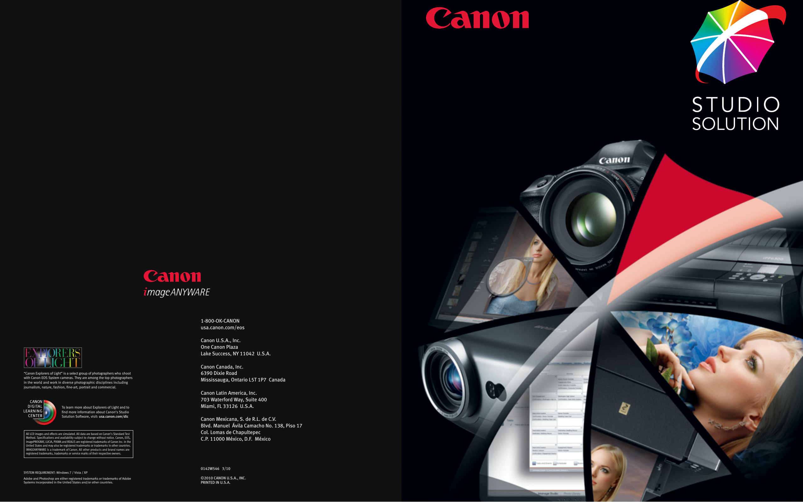 Page 1 of 7 - Canon Canon-Studio-Solution-Brochure-  Canon-studio-solution-brochure