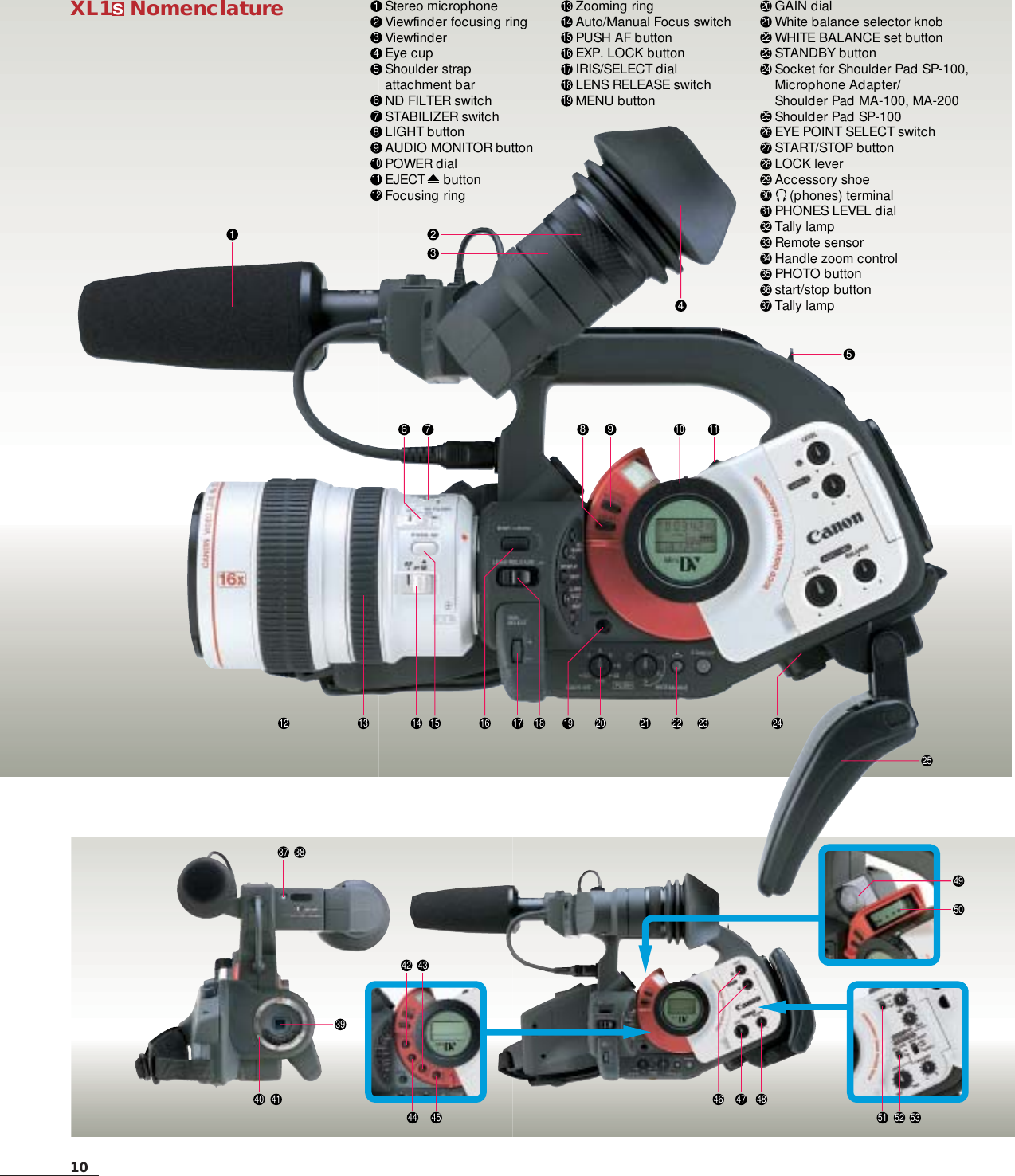 Page 10 of 12 - Canon Canon-Xl1S-Low-Resolution-Brochure- XL1S-bro  Canon-xl1s-low-resolution-brochure