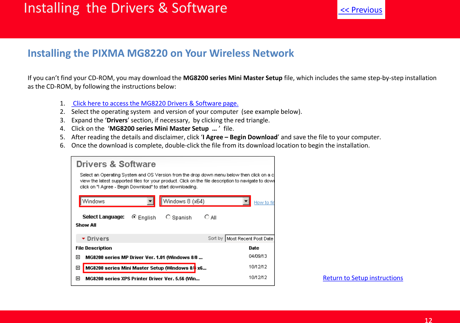 Page 12 of 12 - Canon PIXMA MG8220  1 User Manual To The 82820168-f25f-409f-a75f-4adf6fcfaec2