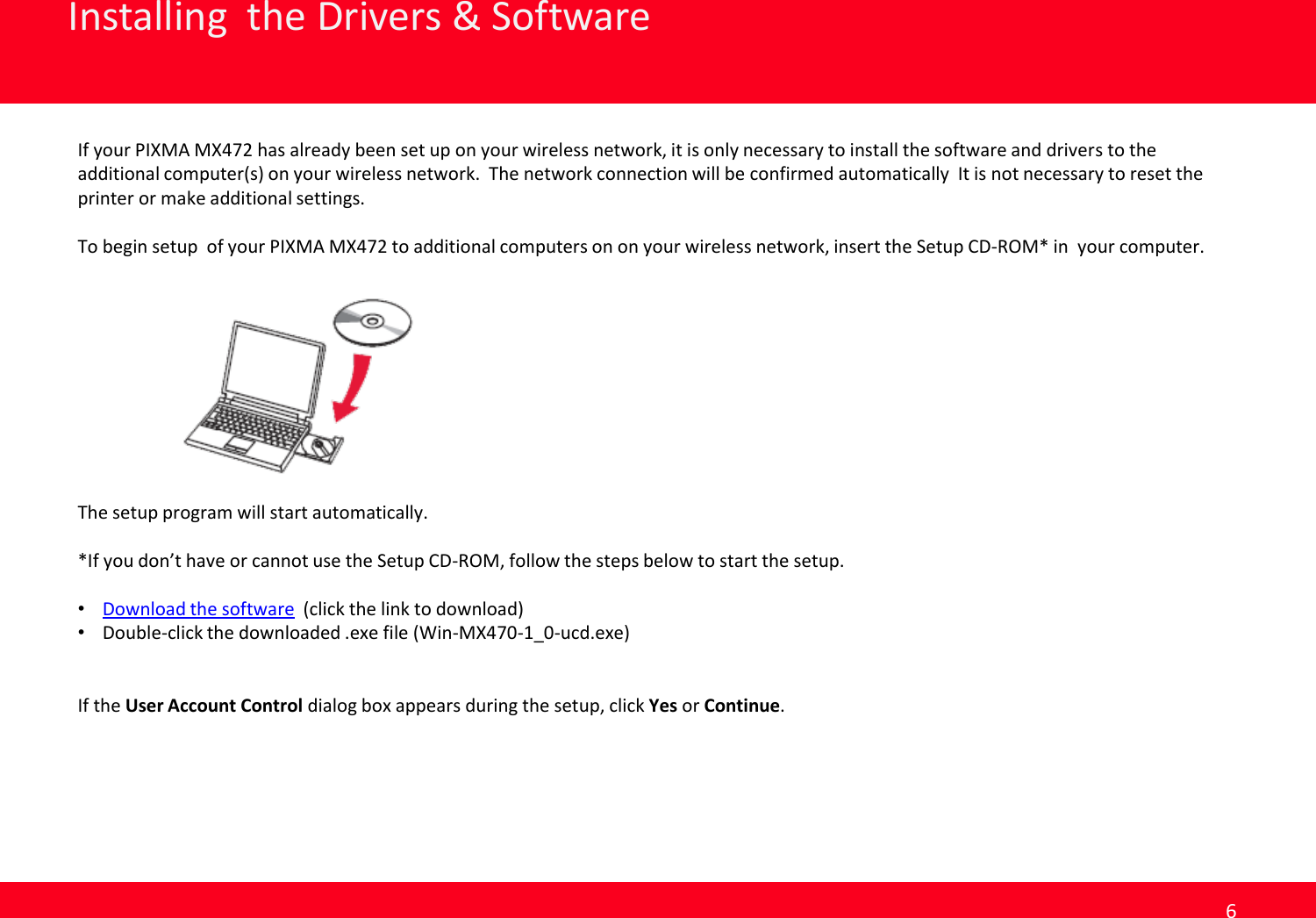 Page 6 of 8 - Canon PIXMA MX472  1 User Manual To The 7b4e40b8-e937-4794-9bb1-b816056e8736