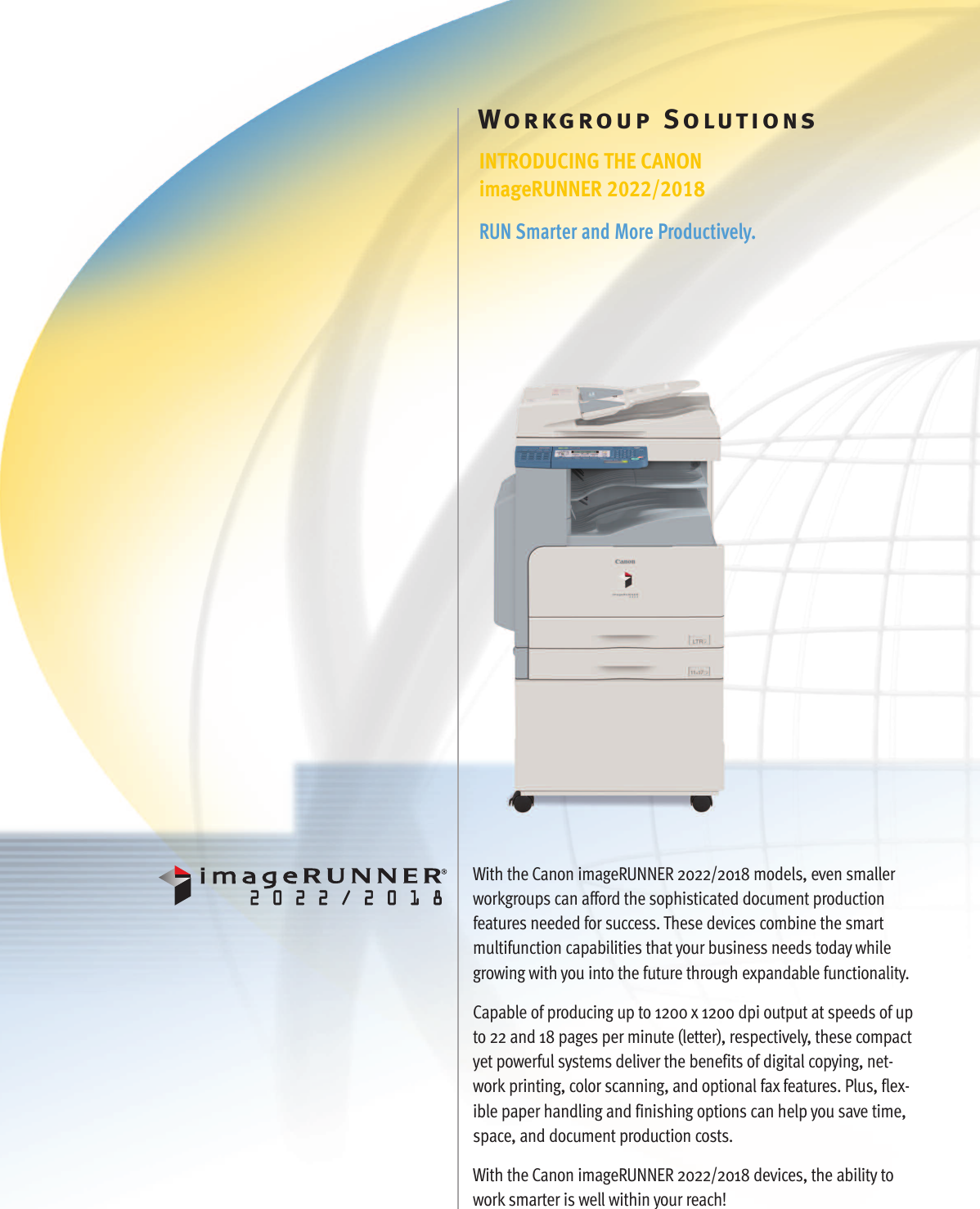 Page 2 of 8 - Canon  If Not Then Ir 2022 2018 Brochure