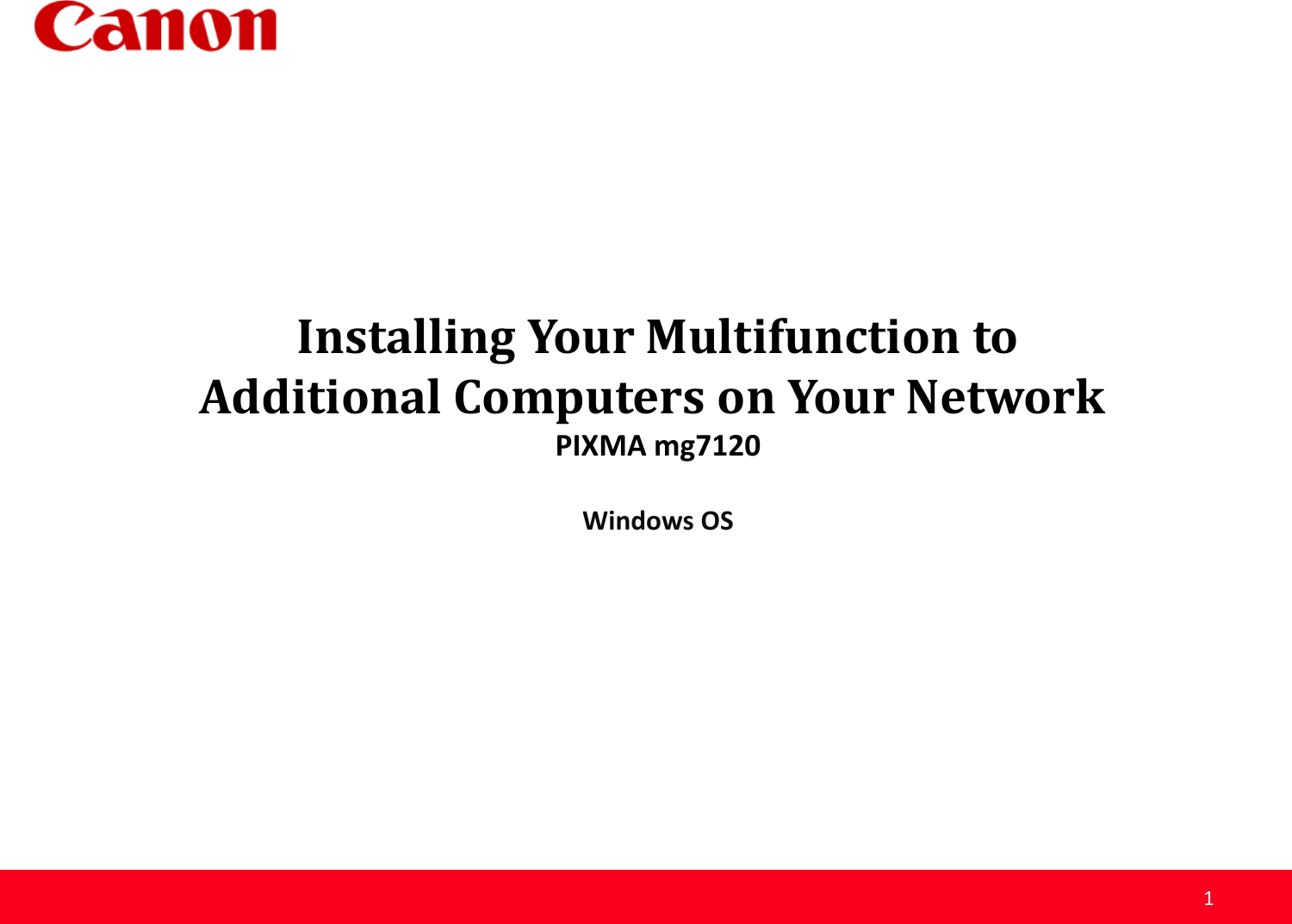 Page 1 of 9 - Canon Mg7120  1 User Manual To The 74c323c4-3979-4802-abca-cb6dc2b6e036