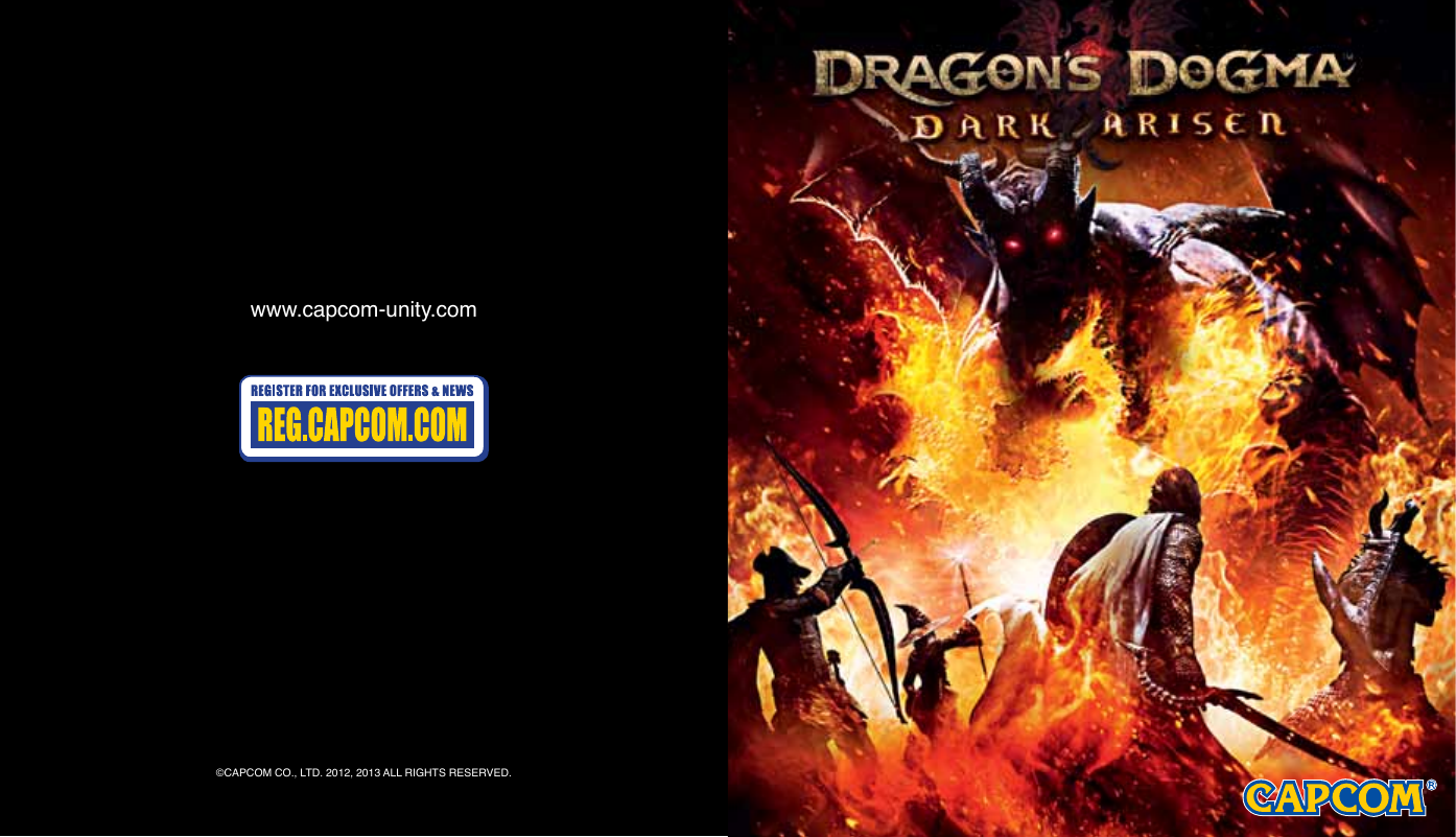 Page 1 of 3 - Capcom Capcom-Dragons-Dogma-13388340460-Users-Manual-  Capcom-dragons-dogma-13388340460-users-manual