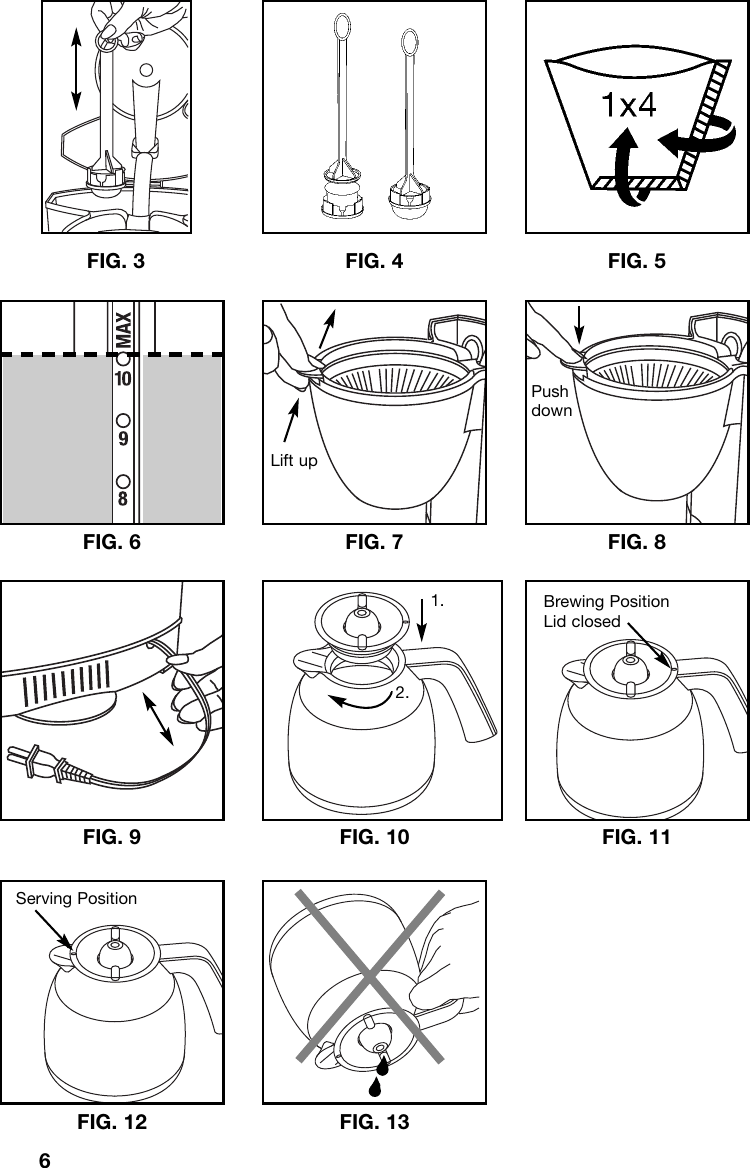 Page 6 of 12 - Capresso Capresso-Mt600-Plus-485-Users-Manual- MT500 IB 9/06  Capresso-mt600-plus-485-users-manual