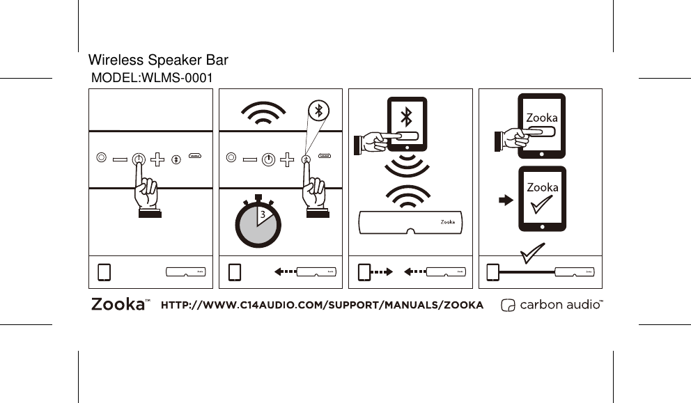 Wireless Speaker Bar MODEL:WLMS-0001