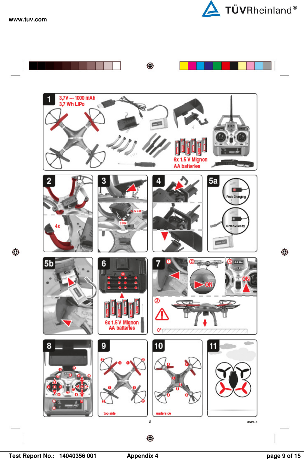 www.tuv.com   Test Report No.:  14040356 001  Appendix 4  page 9 of 15 