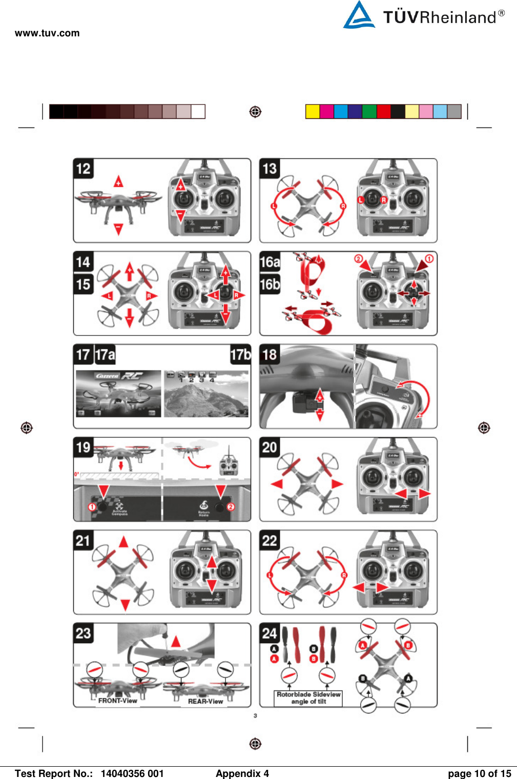 www.tuv.com   Test Report No.:  14040356 001  Appendix 4  page 10 of 15 