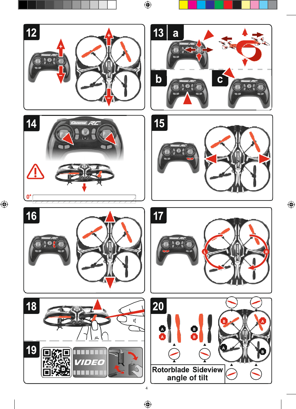 4                                                  angle of tilt 