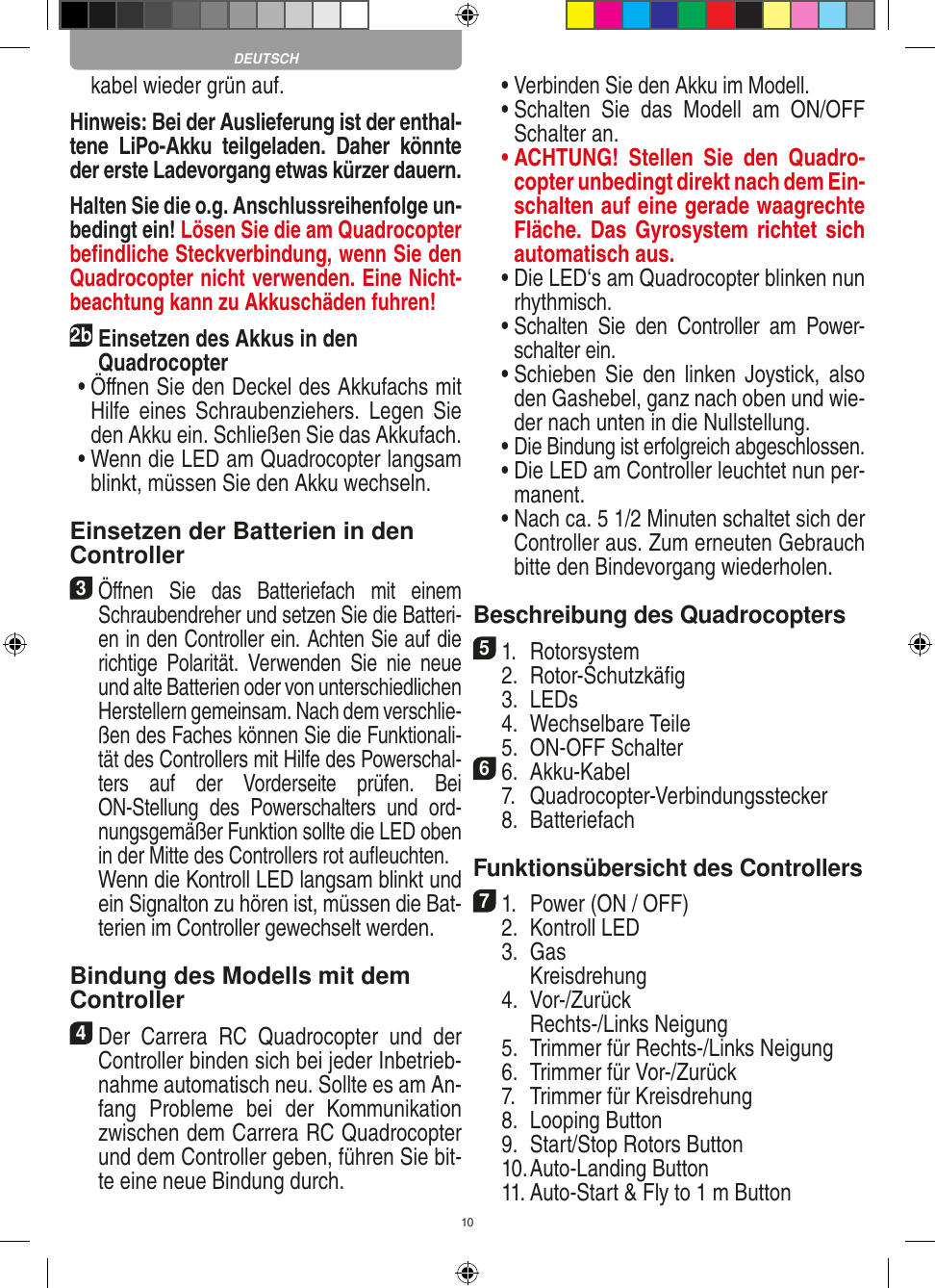 Page 10 of Carrera Toys 370401023 Short Range Device Radio Control Toy Transmitter User Manual 