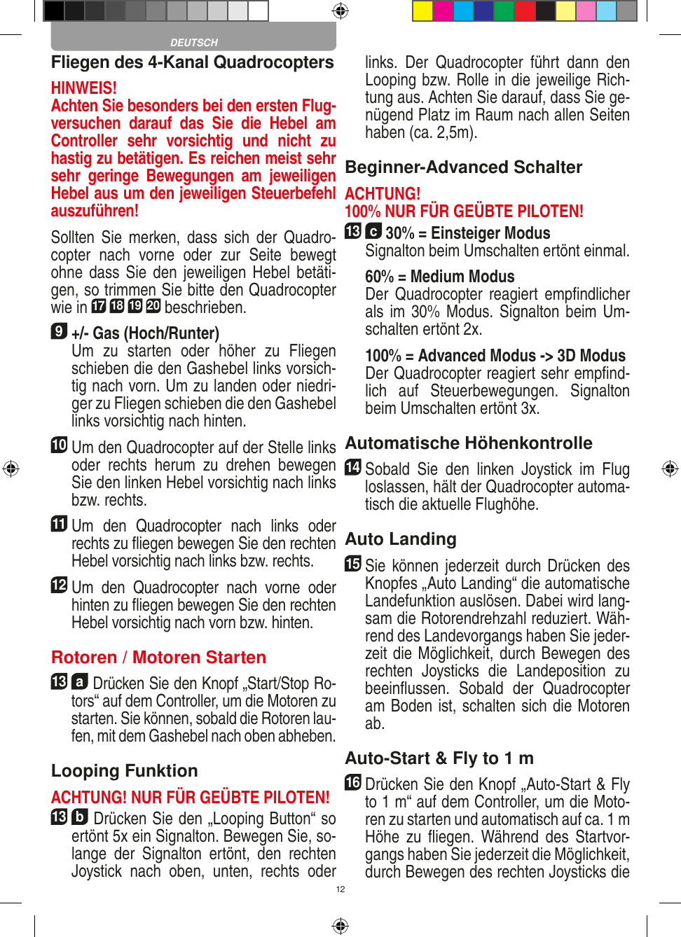 Page 12 of Carrera Toys 370401023 Short Range Device Radio Control Toy Transmitter User Manual 