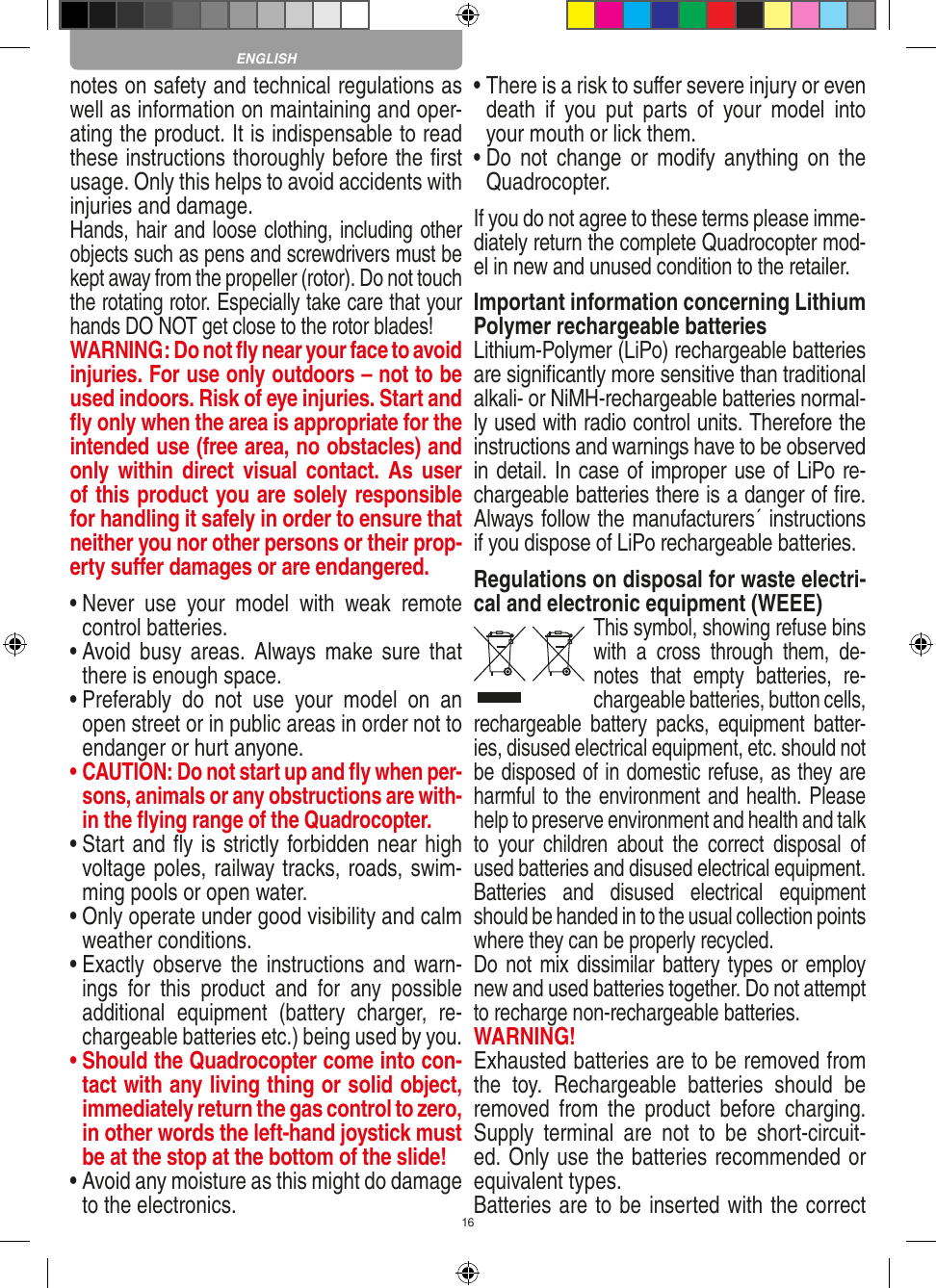 Page 16 of Carrera Toys 370401023 Short Range Device Radio Control Toy Transmitter User Manual 