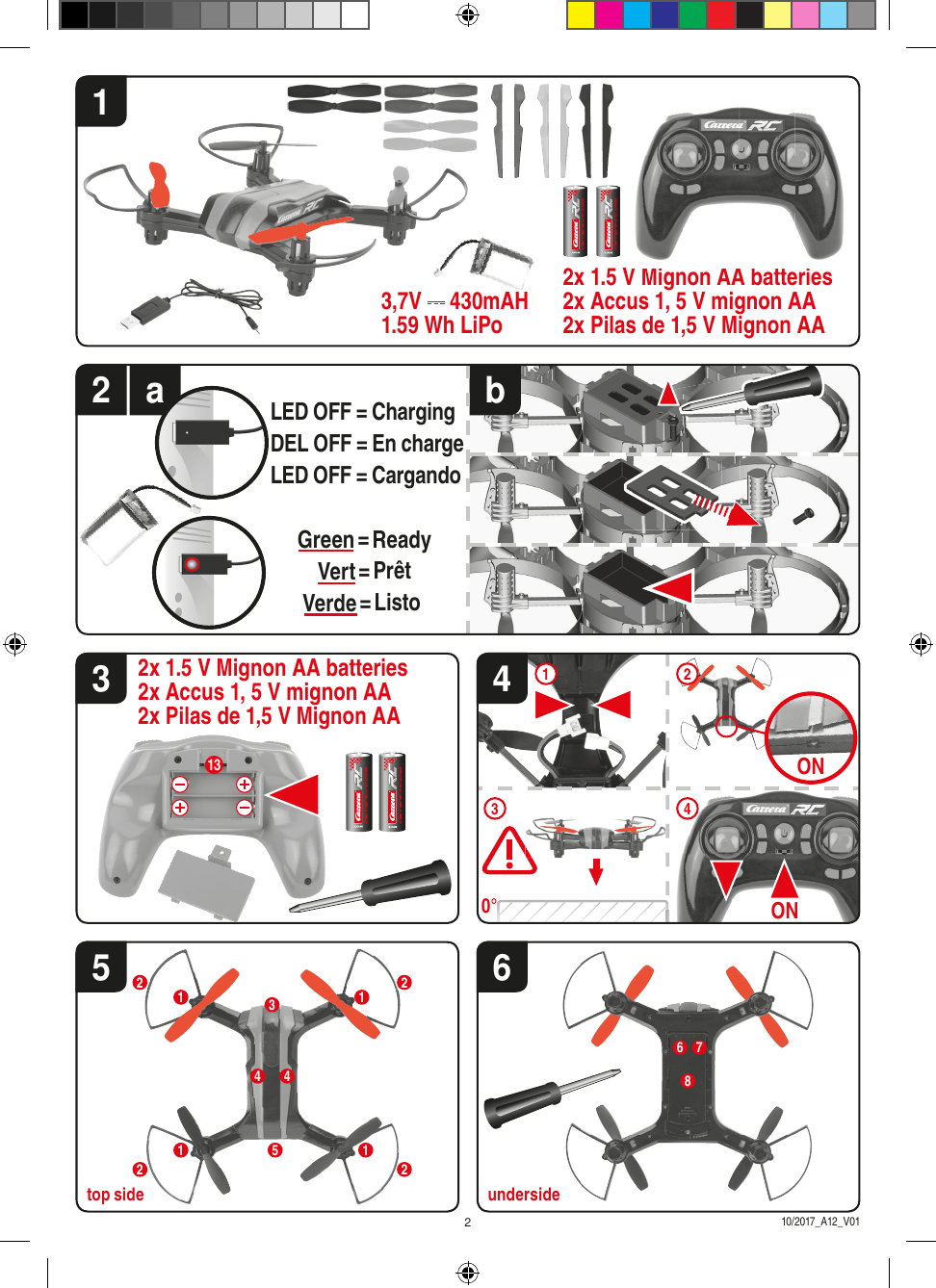 Page 2 of Carrera Toys 370401023 Short Range Device Radio Control Toy Transmitter User Manual 