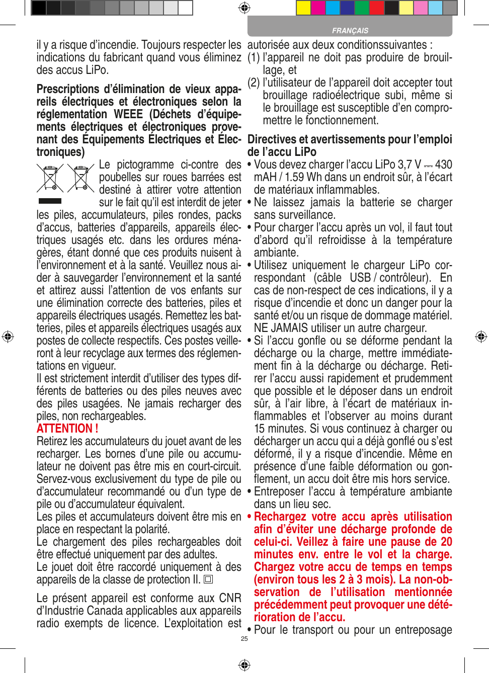 Page 25 of Carrera Toys 370401023 Short Range Device Radio Control Toy Transmitter User Manual 