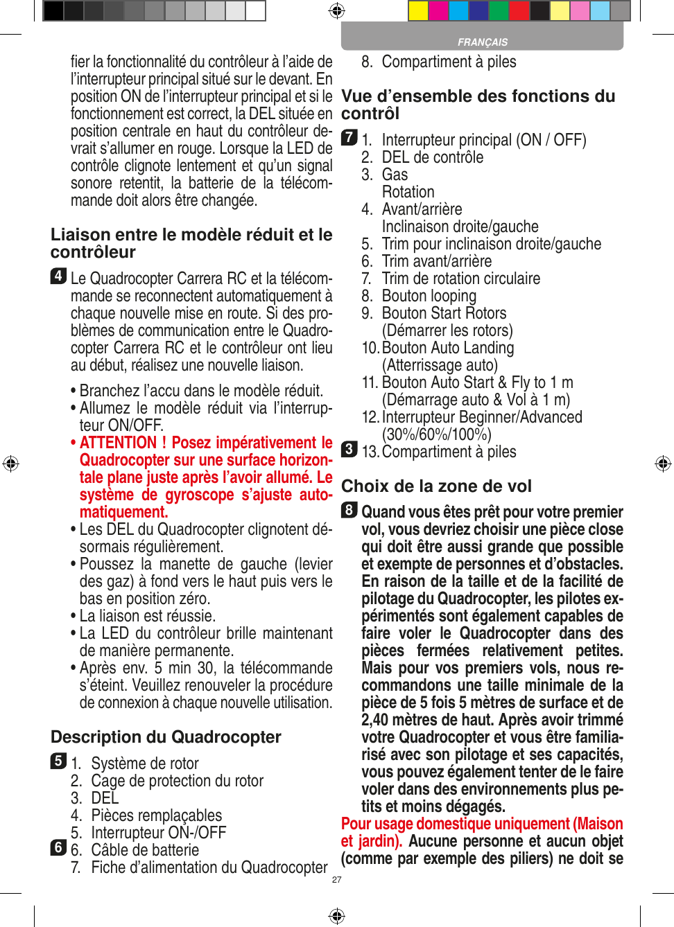 Page 27 of Carrera Toys 370401023 Short Range Device Radio Control Toy Transmitter User Manual 