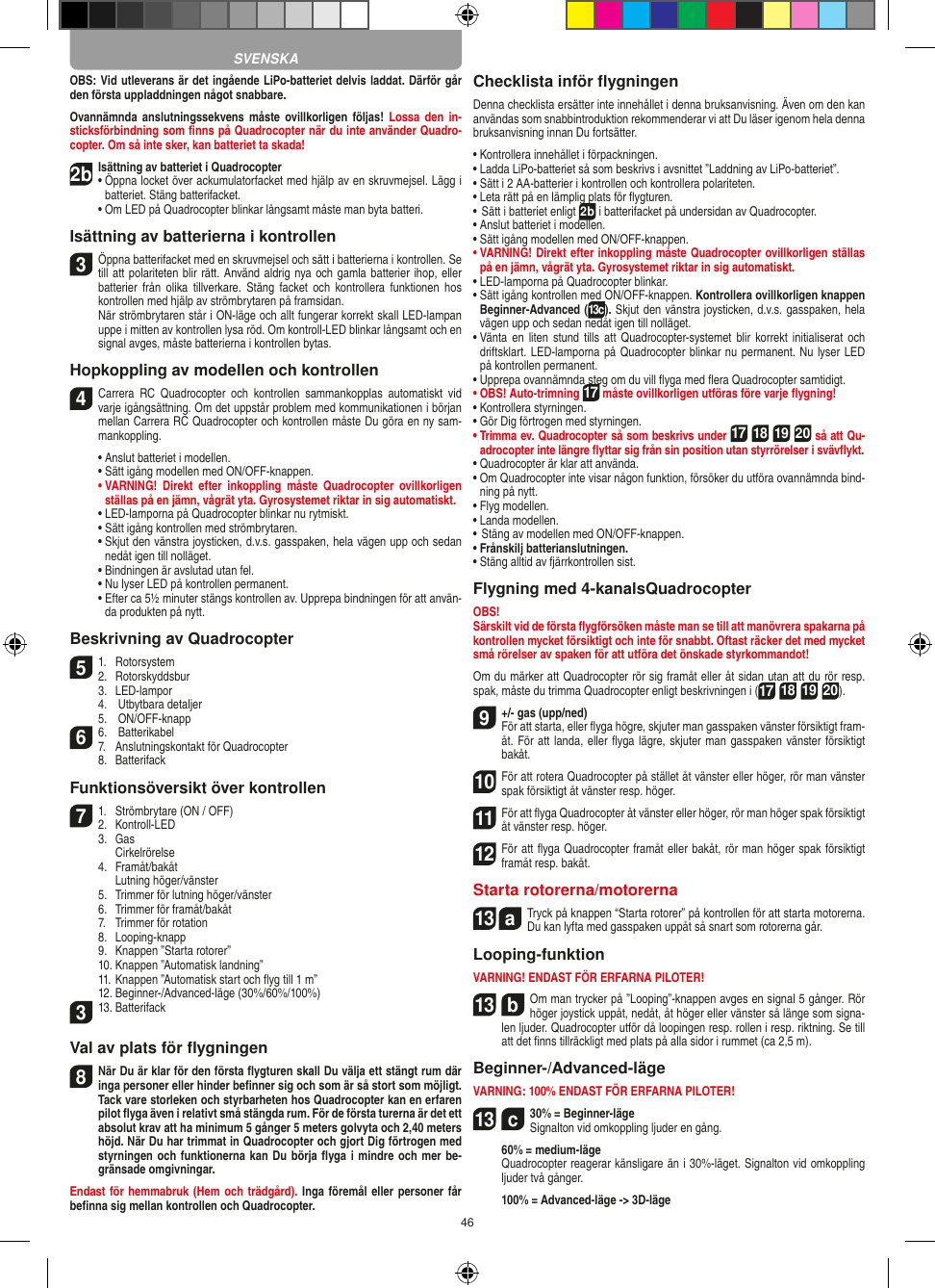 Page 46 of Carrera Toys 370401023 Short Range Device Radio Control Toy Transmitter User Manual 