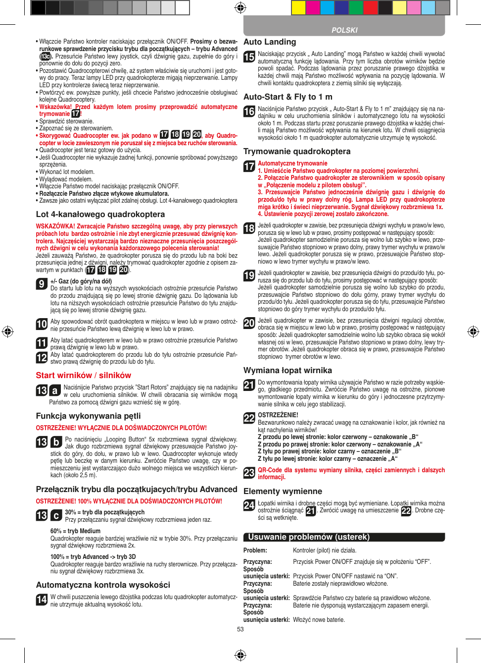 Page 53 of Carrera Toys 370401023 Short Range Device Radio Control Toy Transmitter User Manual 