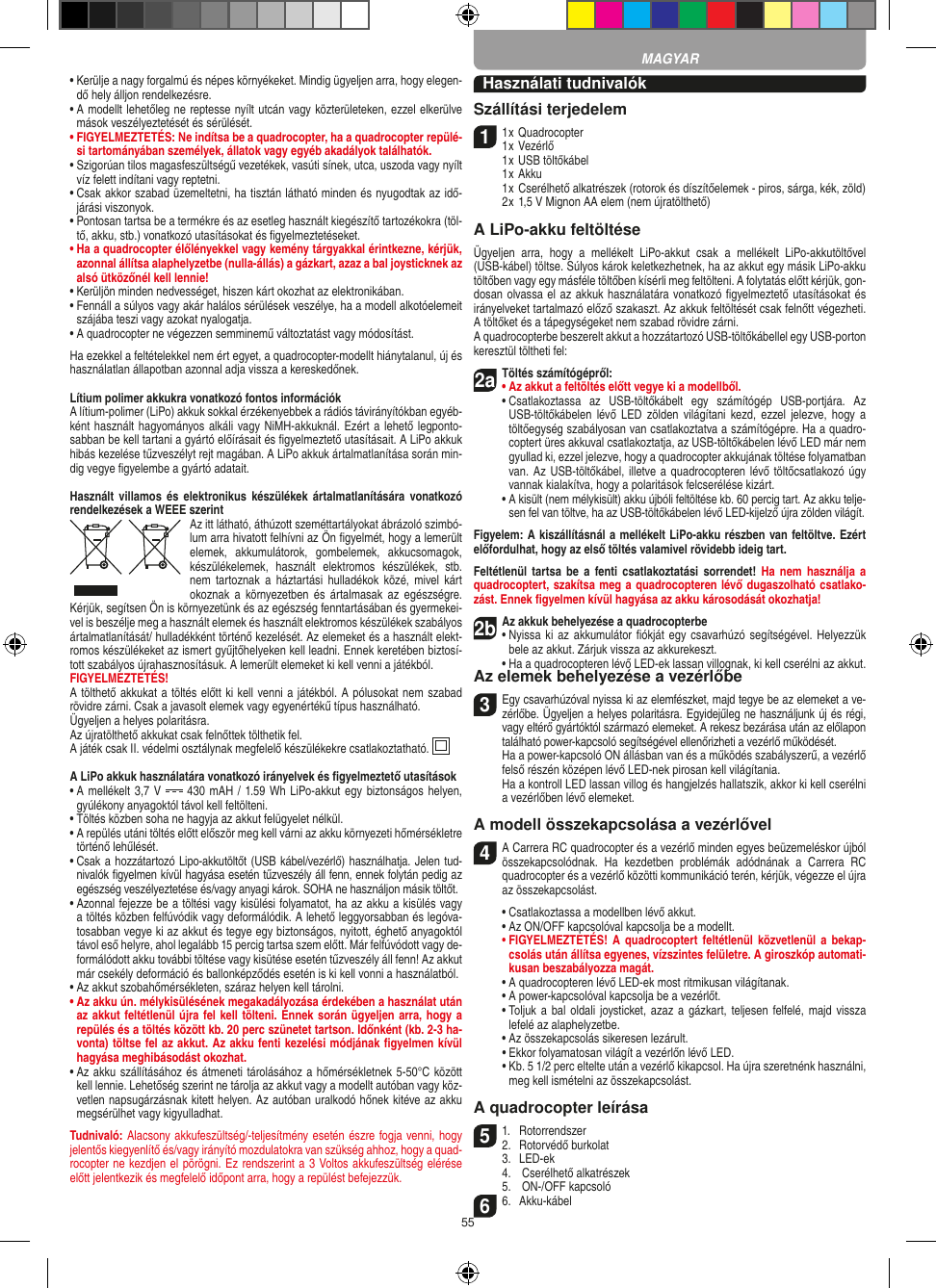 Page 55 of Carrera Toys 370401023 Short Range Device Radio Control Toy Transmitter User Manual 