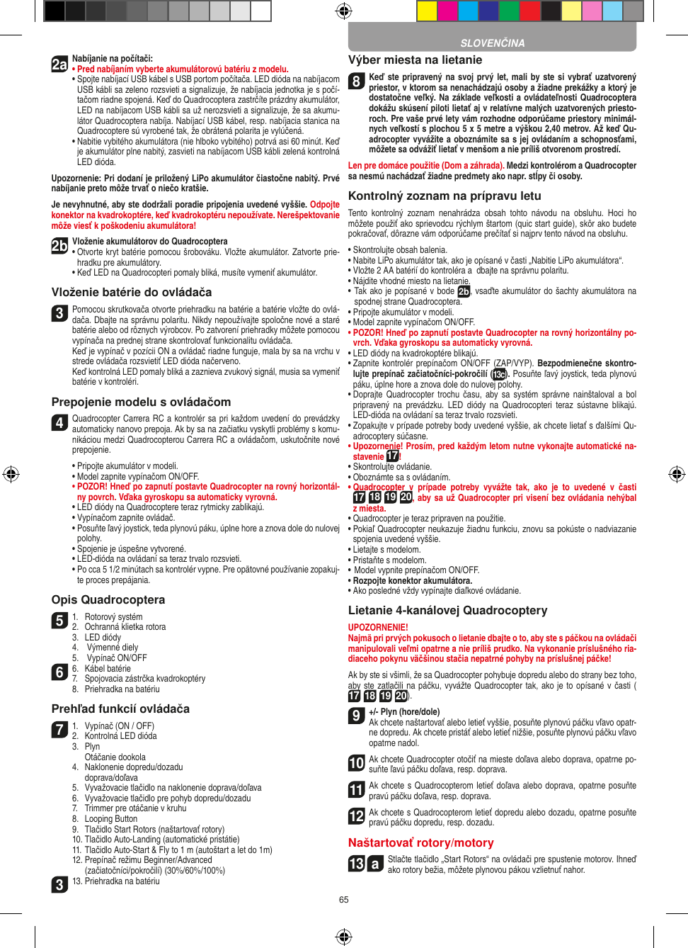 Page 65 of Carrera Toys 370401023 Short Range Device Radio Control Toy Transmitter User Manual 