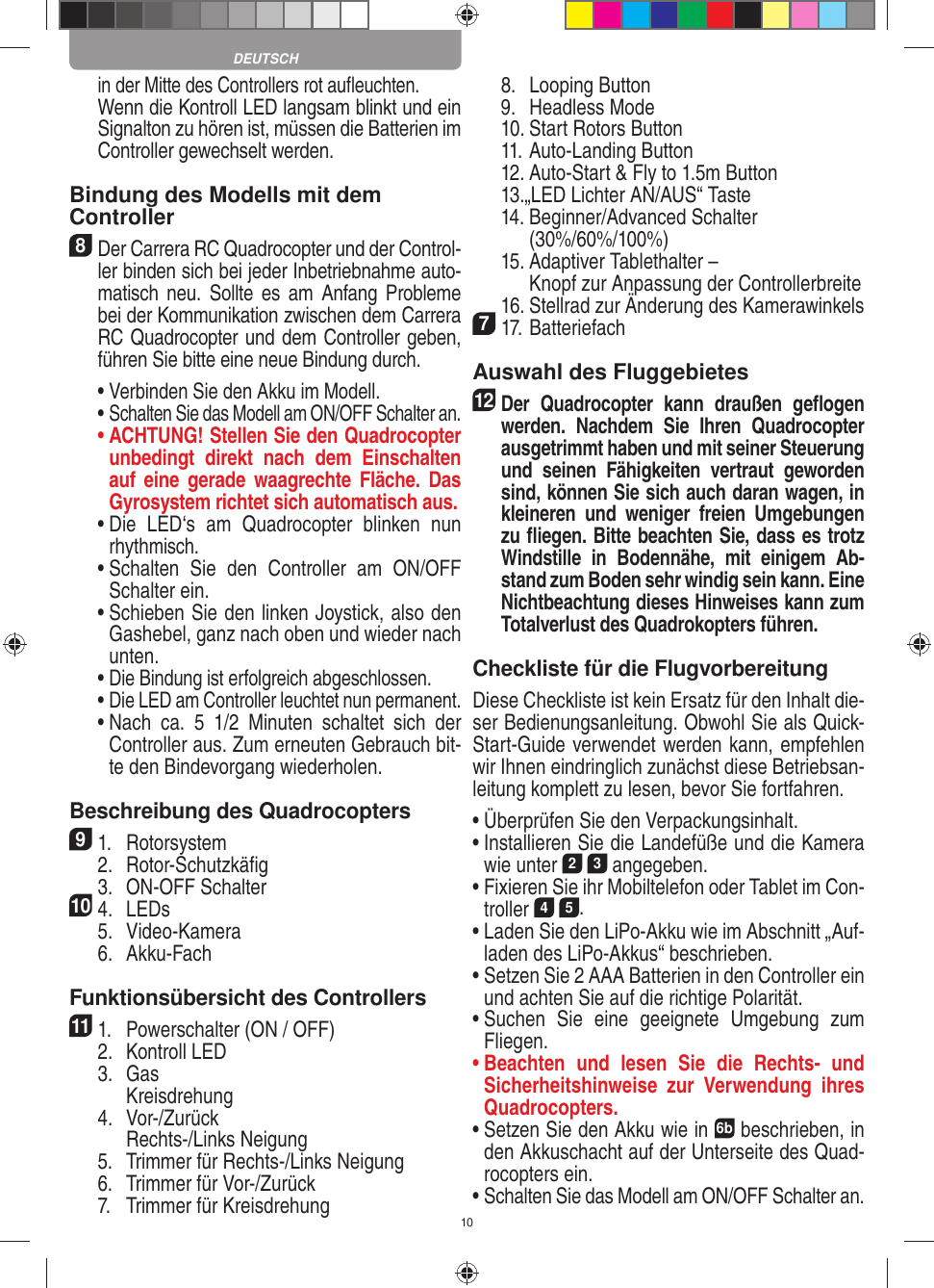 Page 10 of Carrera Toys 370503018 WiFi Camera User Manual 1 30 v