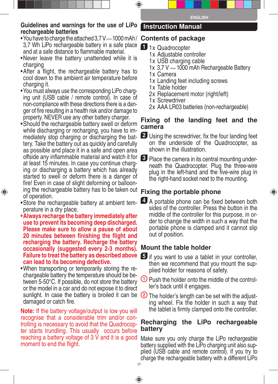 Page 17 of Carrera Toys 370503018 WiFi Camera User Manual 1 30 v