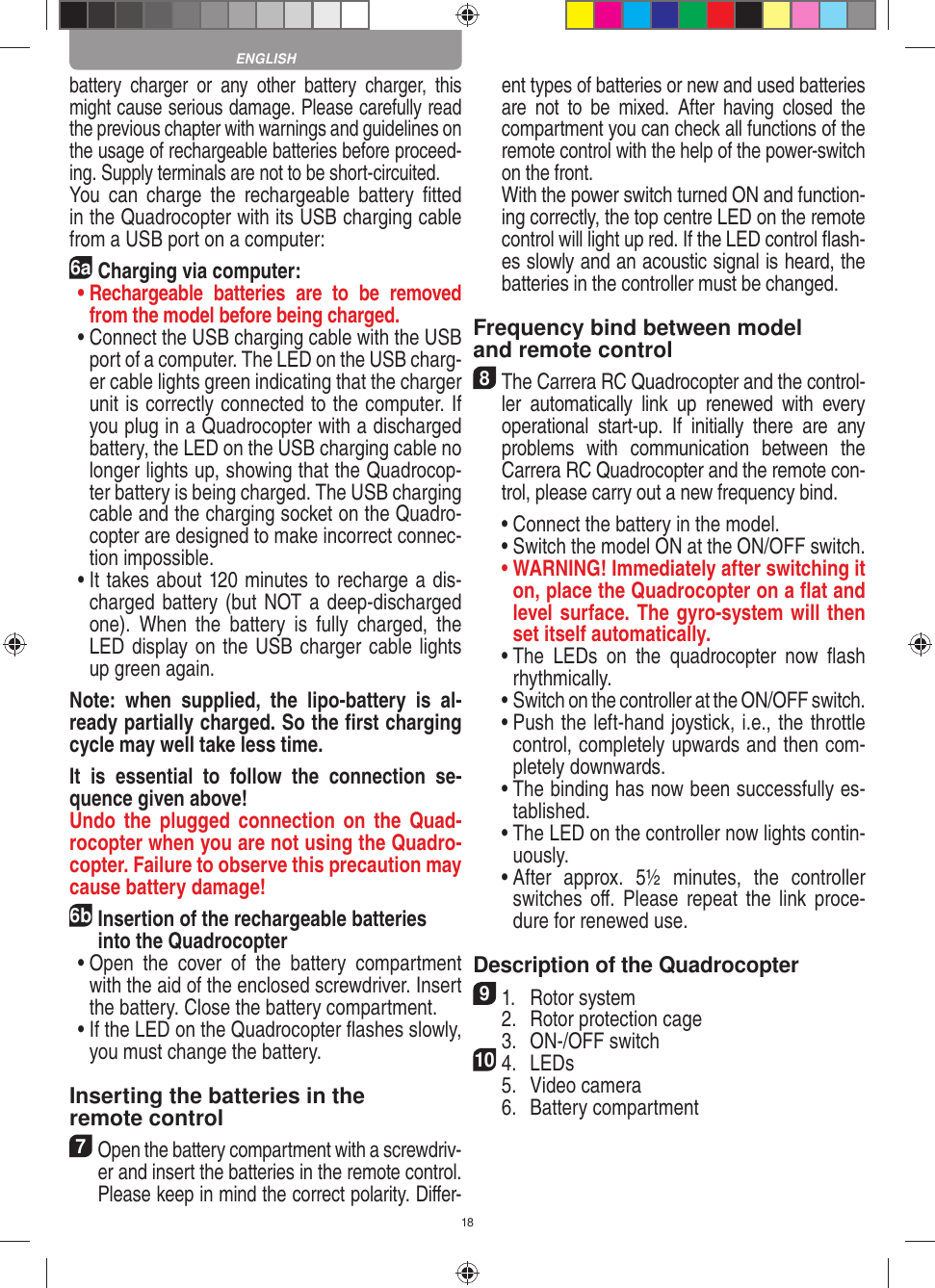 Page 18 of Carrera Toys 370503018 WiFi Camera User Manual 1 30 v