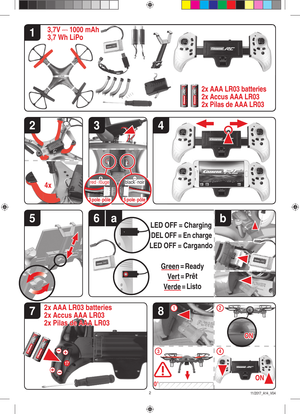 Page 2 of Carrera Toys 370503018 WiFi Camera User Manual 1 30 v