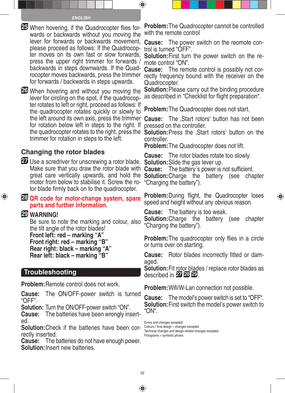 Page 22 of Carrera Toys 370503018 WiFi Camera User Manual 1 30 v