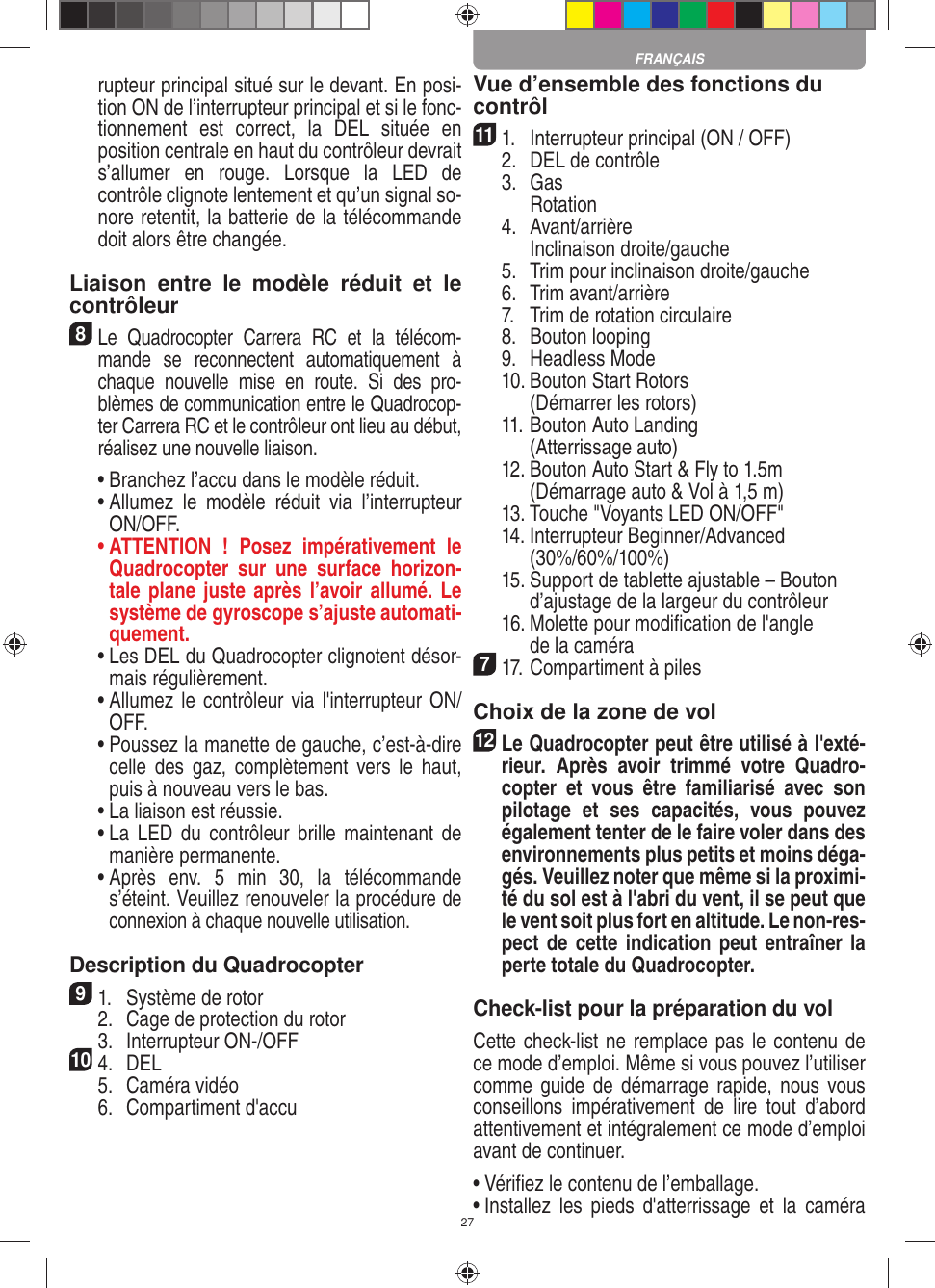 Page 27 of Carrera Toys 370503018 WiFi Camera User Manual 1 30 v