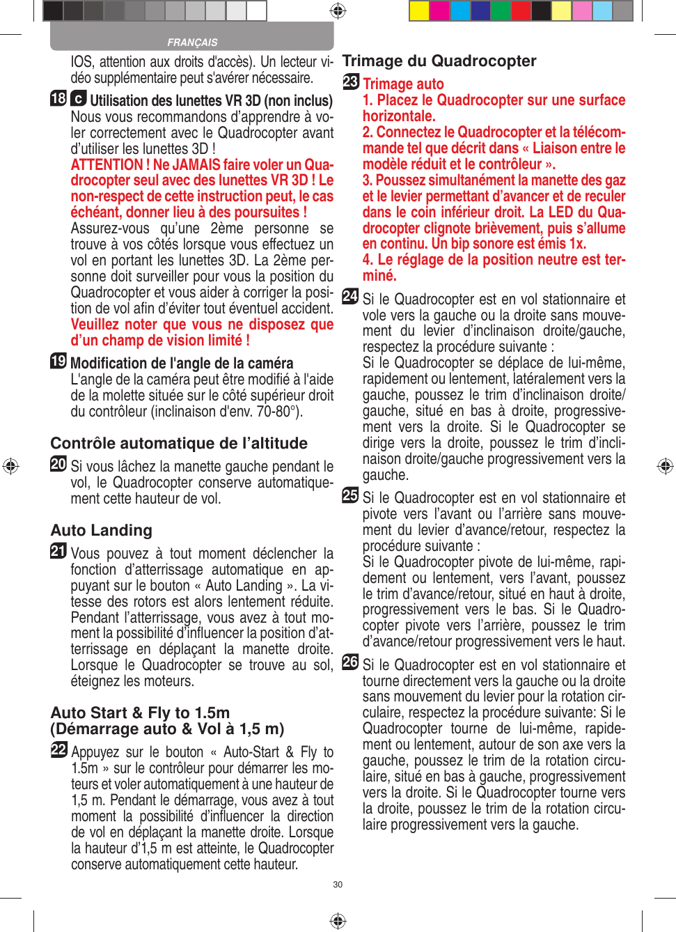 Page 30 of Carrera Toys 370503018 WiFi Camera User Manual 1 30 v