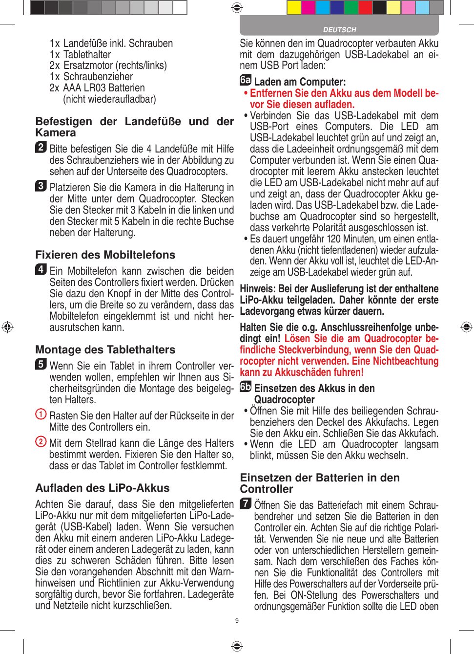 Page 9 of Carrera Toys 370503018 WiFi Camera User Manual 1 30 v