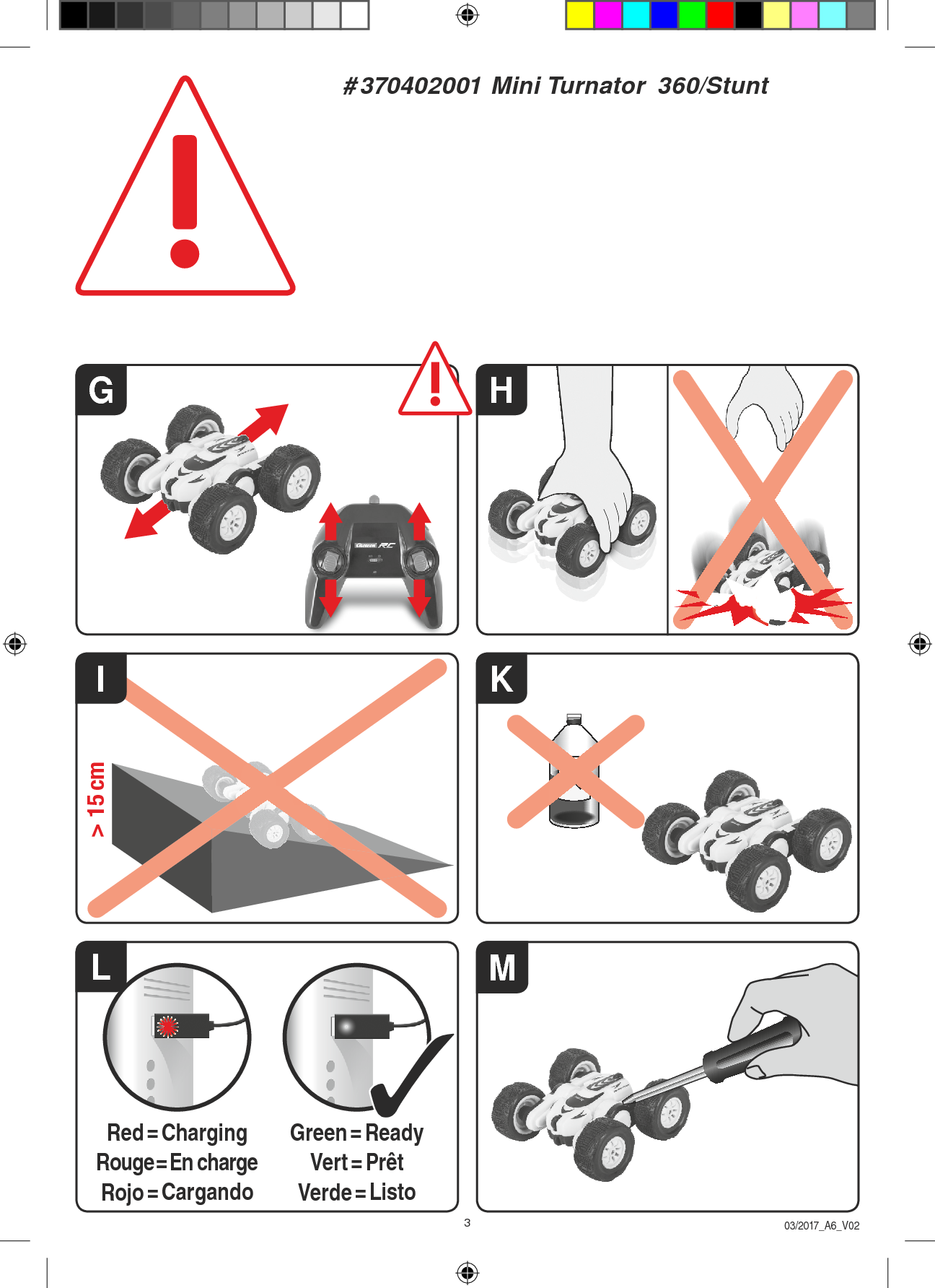 Page 3 of Carrera Toys 370900051 Short Range Device,Radio Controlled Toy Transmit User Manual 